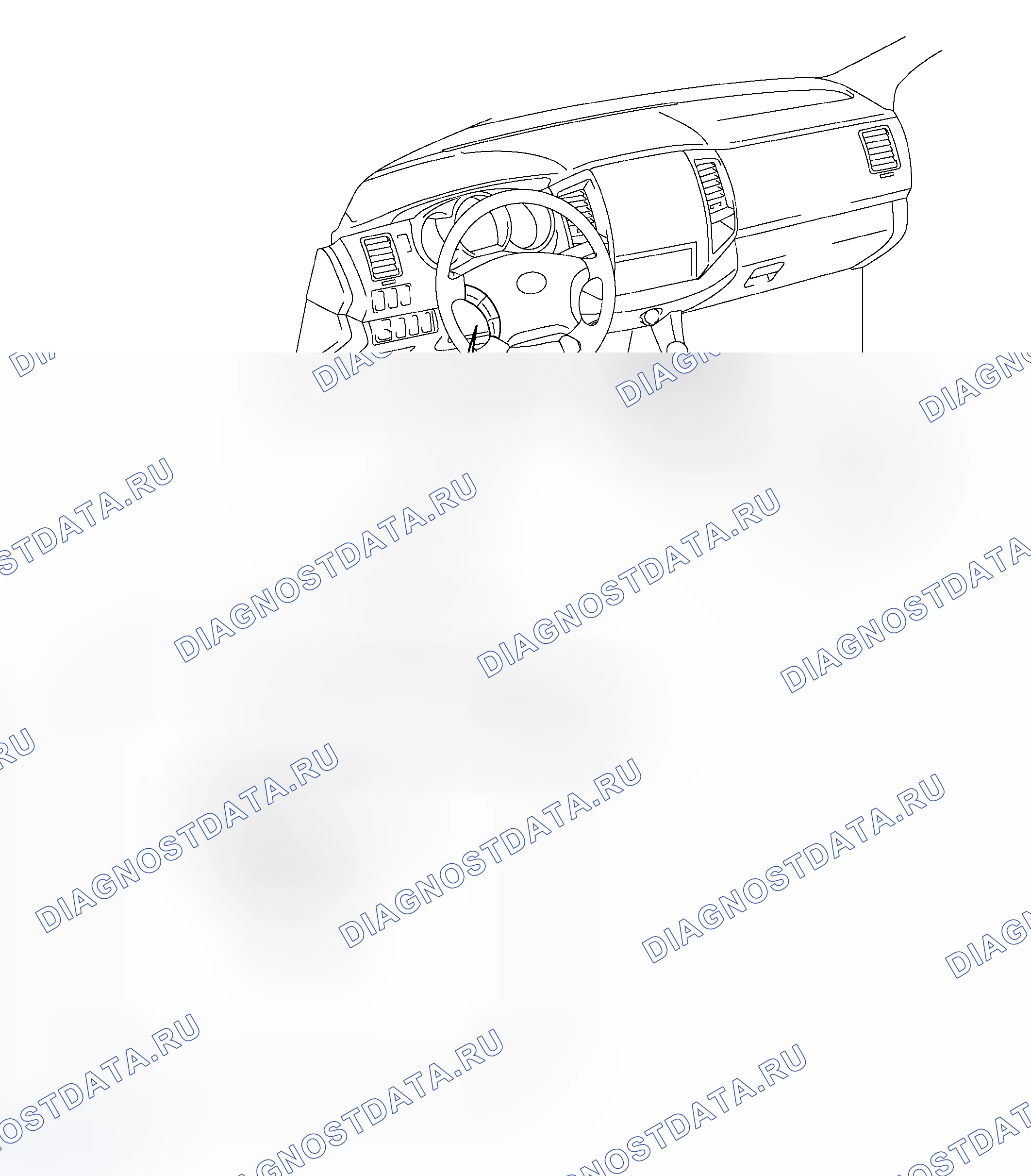 Рис. 111: КОМПОНЕНТЫ. Toyota Tacoma II
