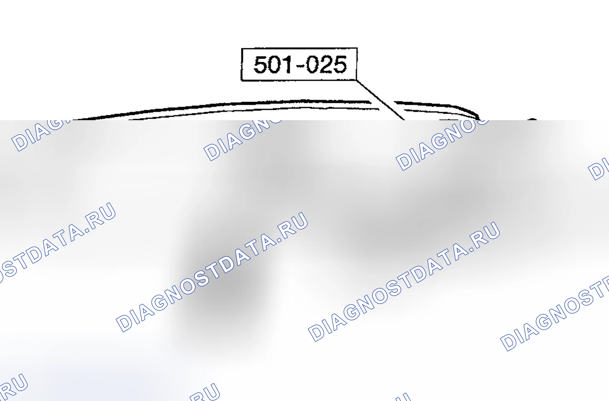 Рис. 106: Пункт 3: Внутренняя установка зеркала заднего вида Примечание. Ford Explorer III