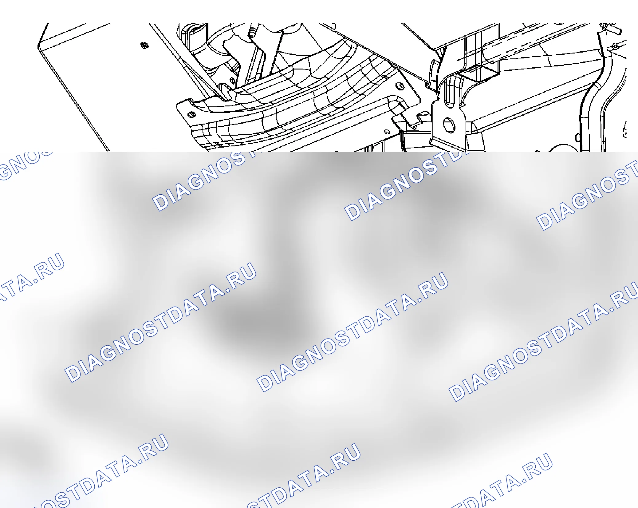 Рис. 4: Замена рукоятки кабеля расцепления первичной защелки капота. Pontiac Solstice I final