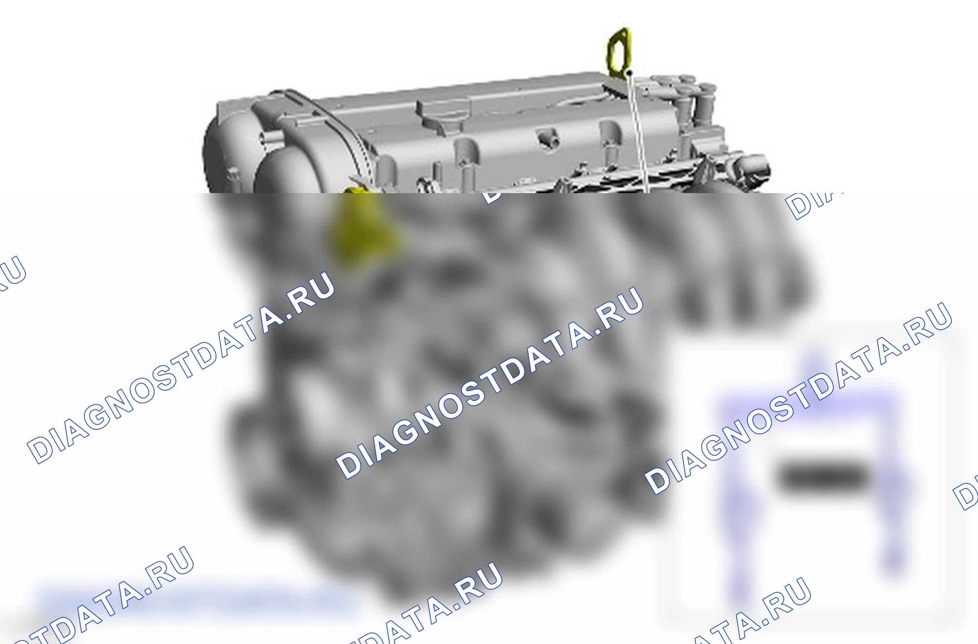 Как снять присоединяемые детали двигателя. Ford B-MAX I