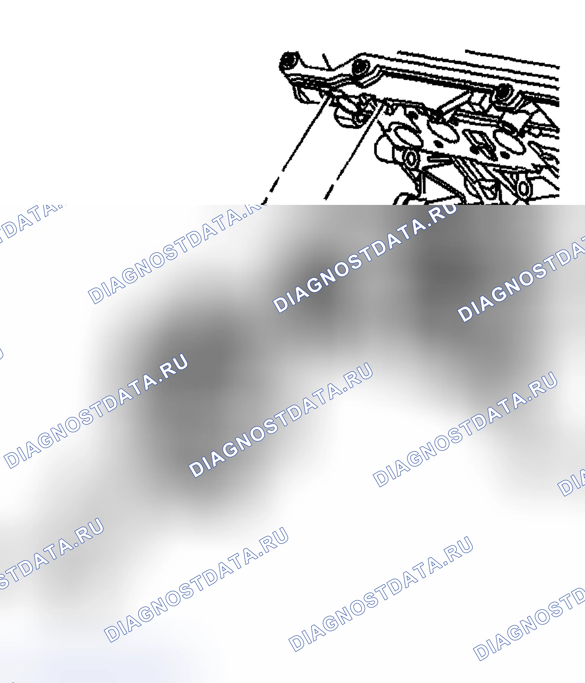 Рис. 1644: Установка генератора. Hyundai Terracan I