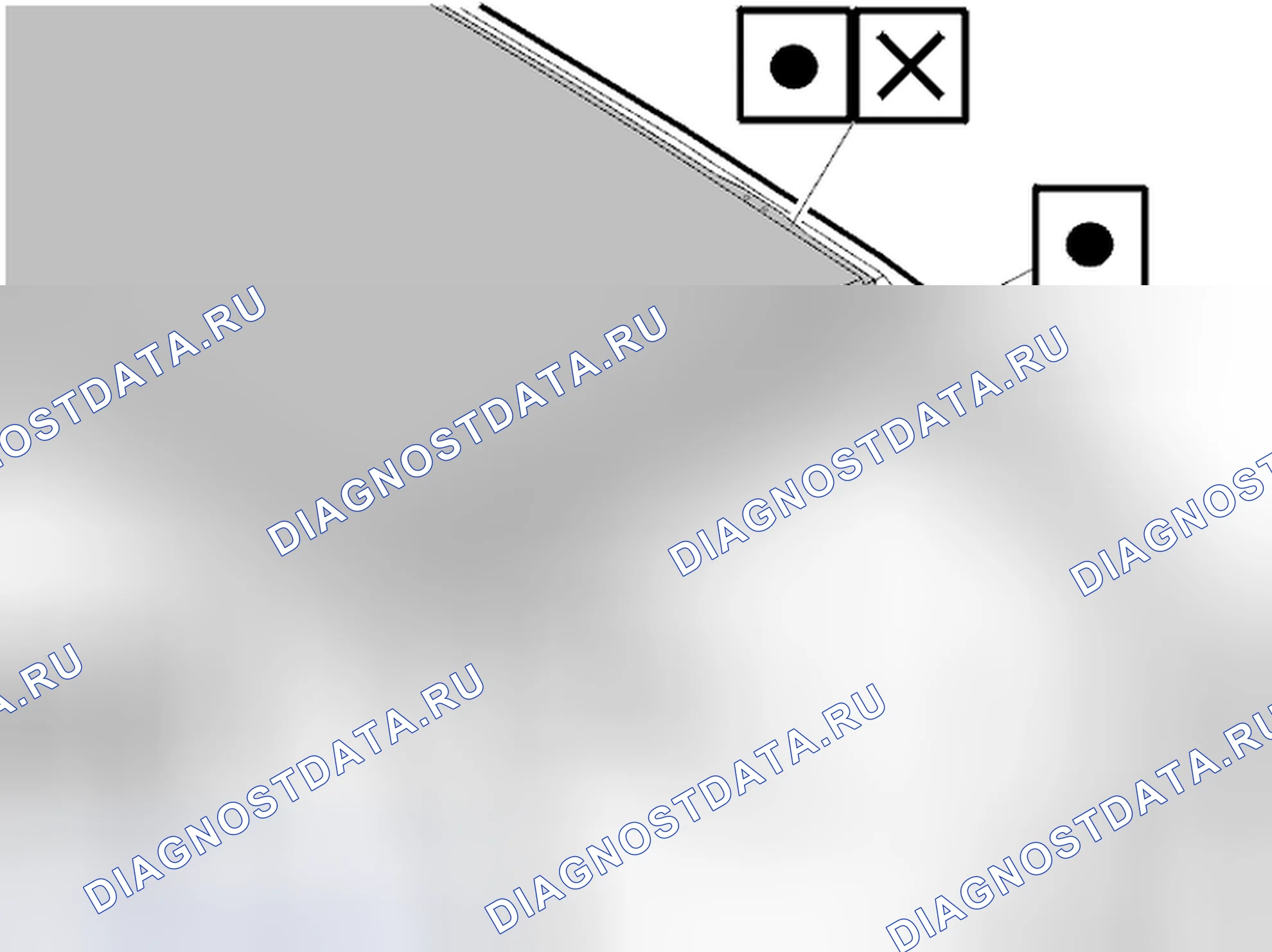 Рис. 138: Установка крыши при склеивании. Volvo V40 I рестайлинг