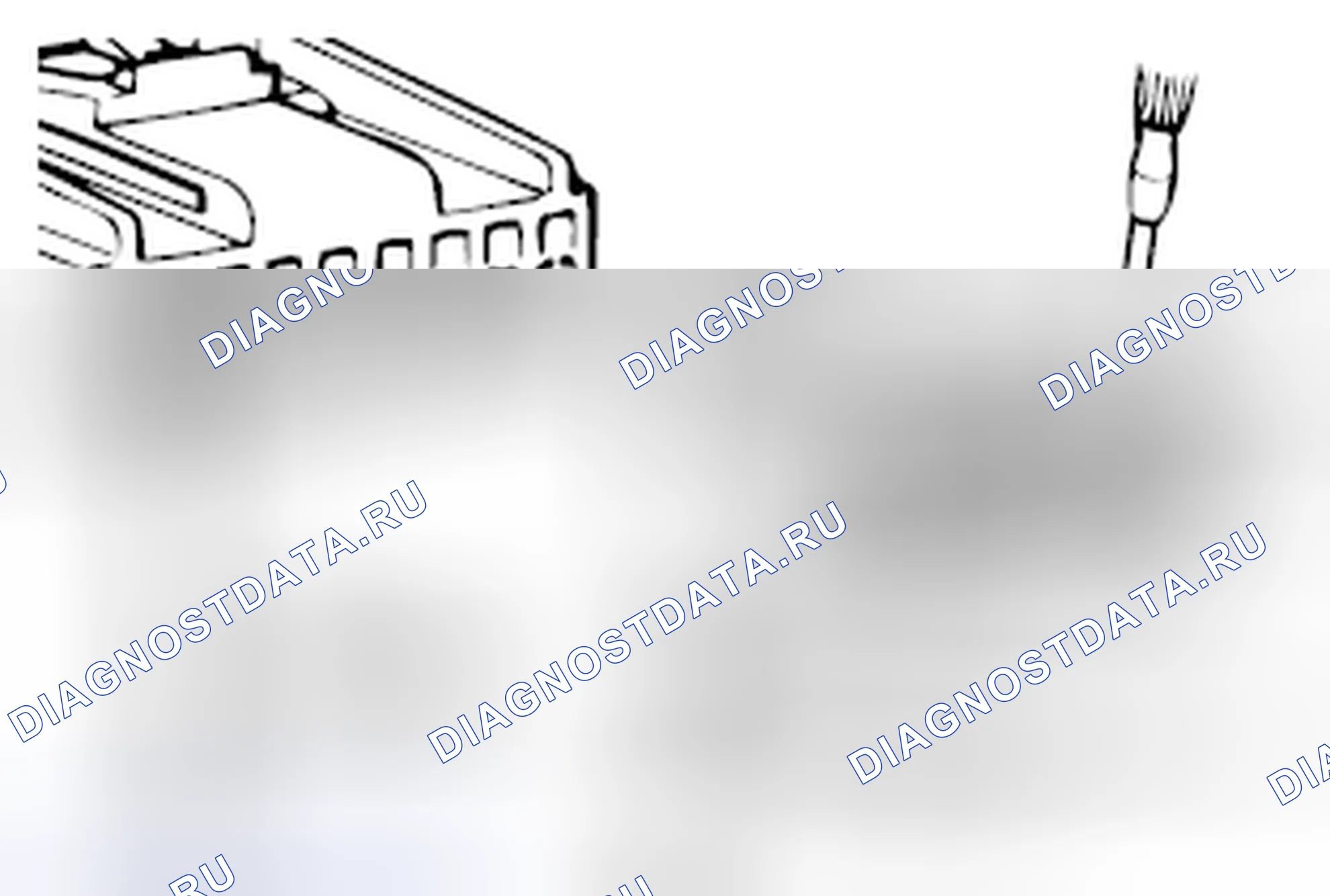 Рис. 13: РАЗЪЕМ КОМПЬЮТЕРА. Mazda MX-5 NB