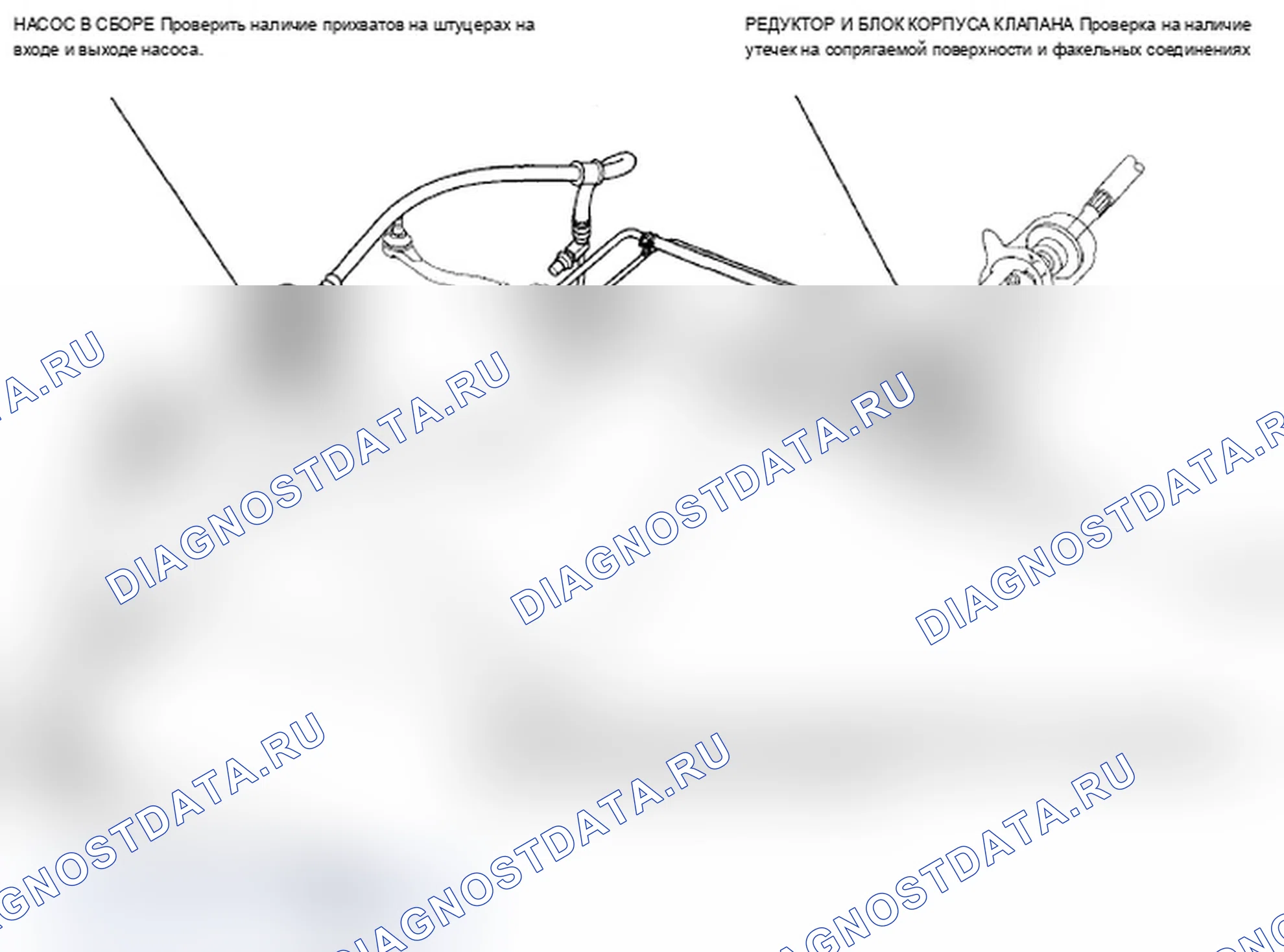 Рис. 12: Проверка утечки жидкости. Acura RL II рестайлинг