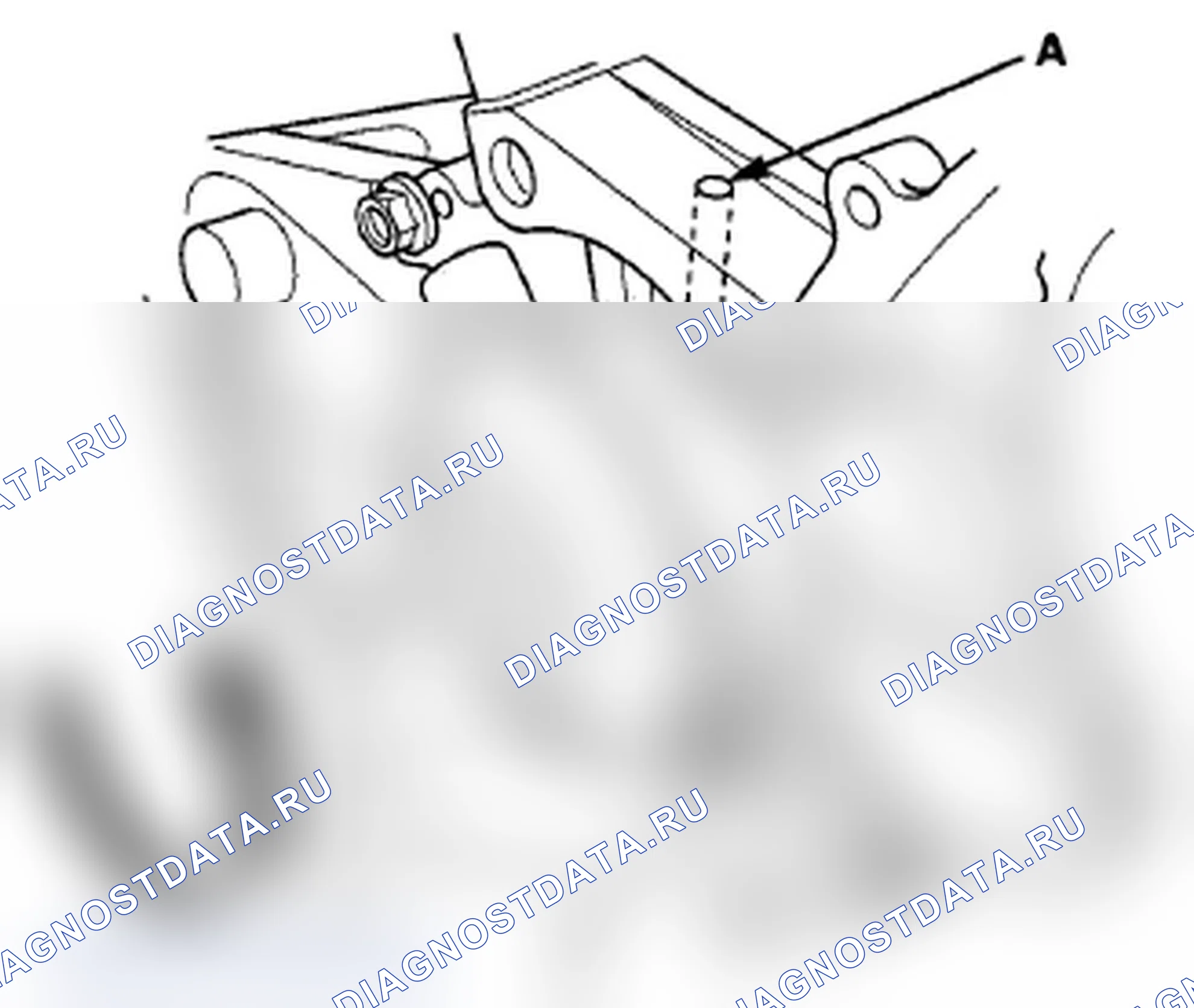 Рис. 6: Проверка водяного насоса. Acura MDX II рестайлинг