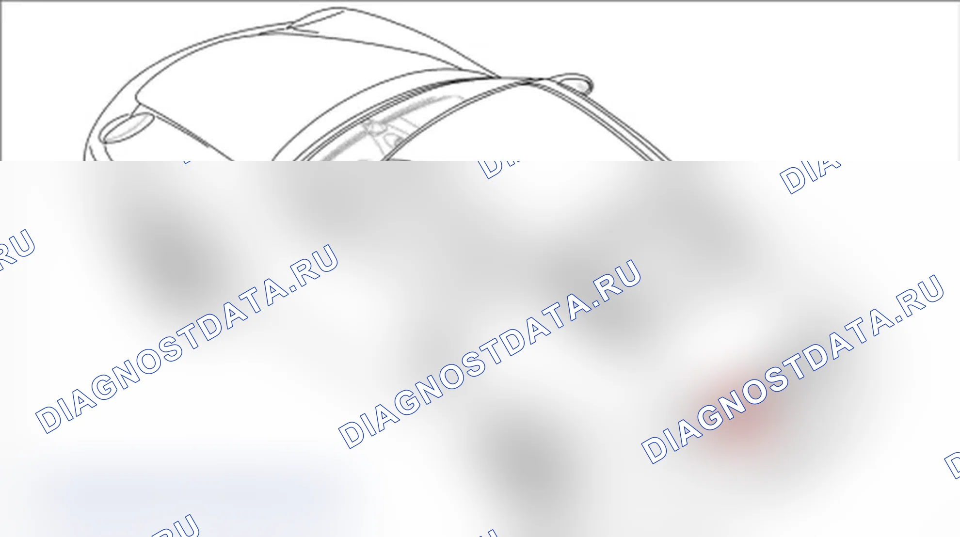 Рис. 130: Снятие крышки держателя заднего замка. Porsche Boxster S 987