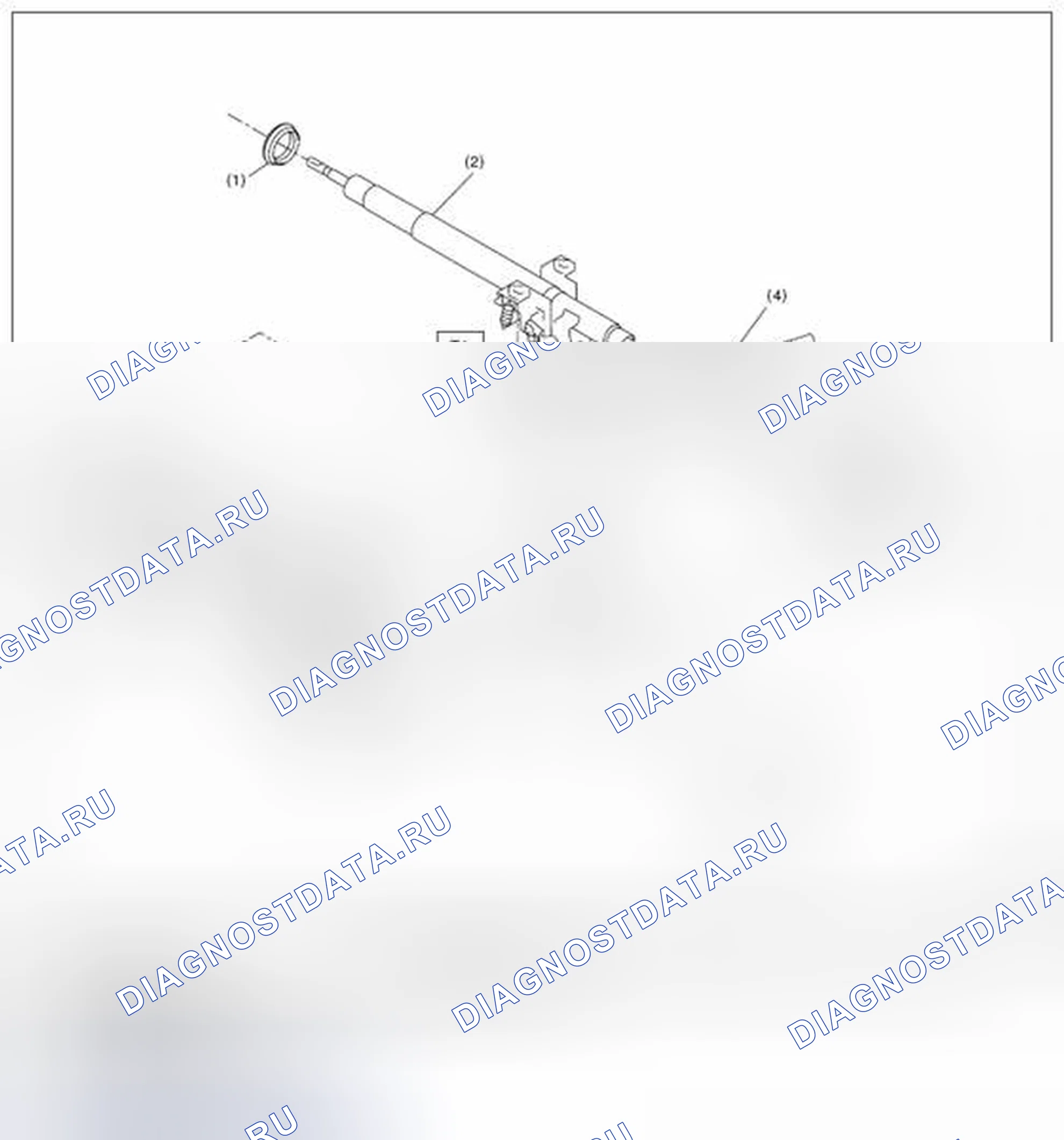 Рис. 17: РУЛЕВОЕ КОЛЕСО И КОЛОНКА. Subaru Impreza GK