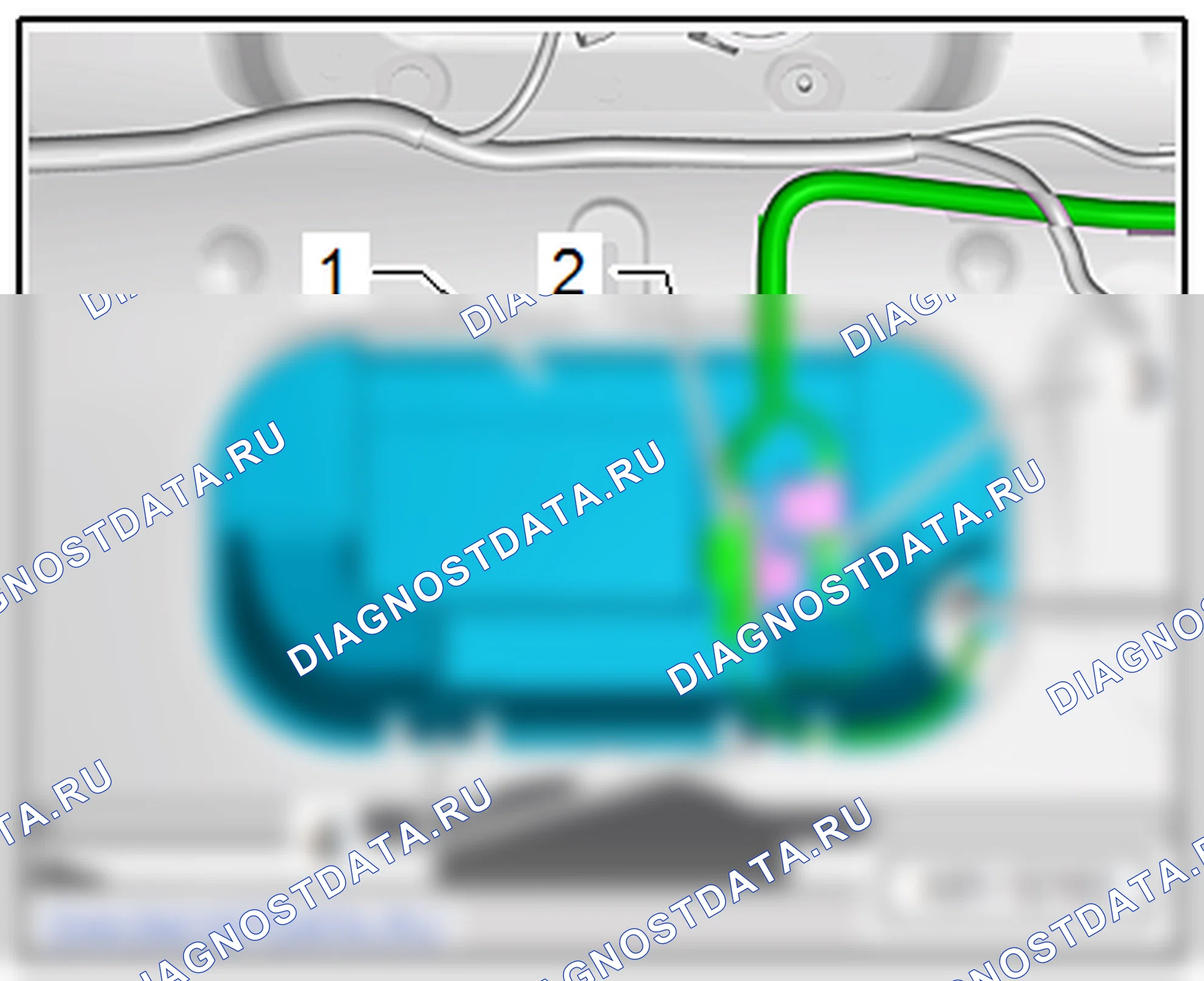 Камера заднего вида. Audi A3 8V