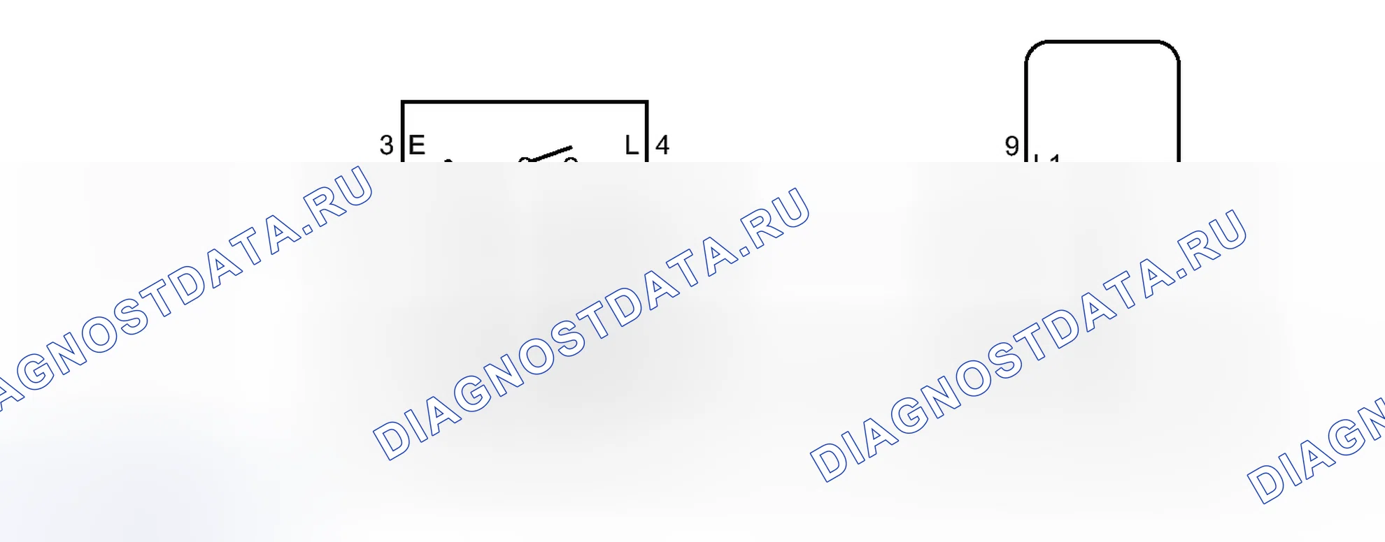 Рис. 3: электросхема. Toyota Prius V I
