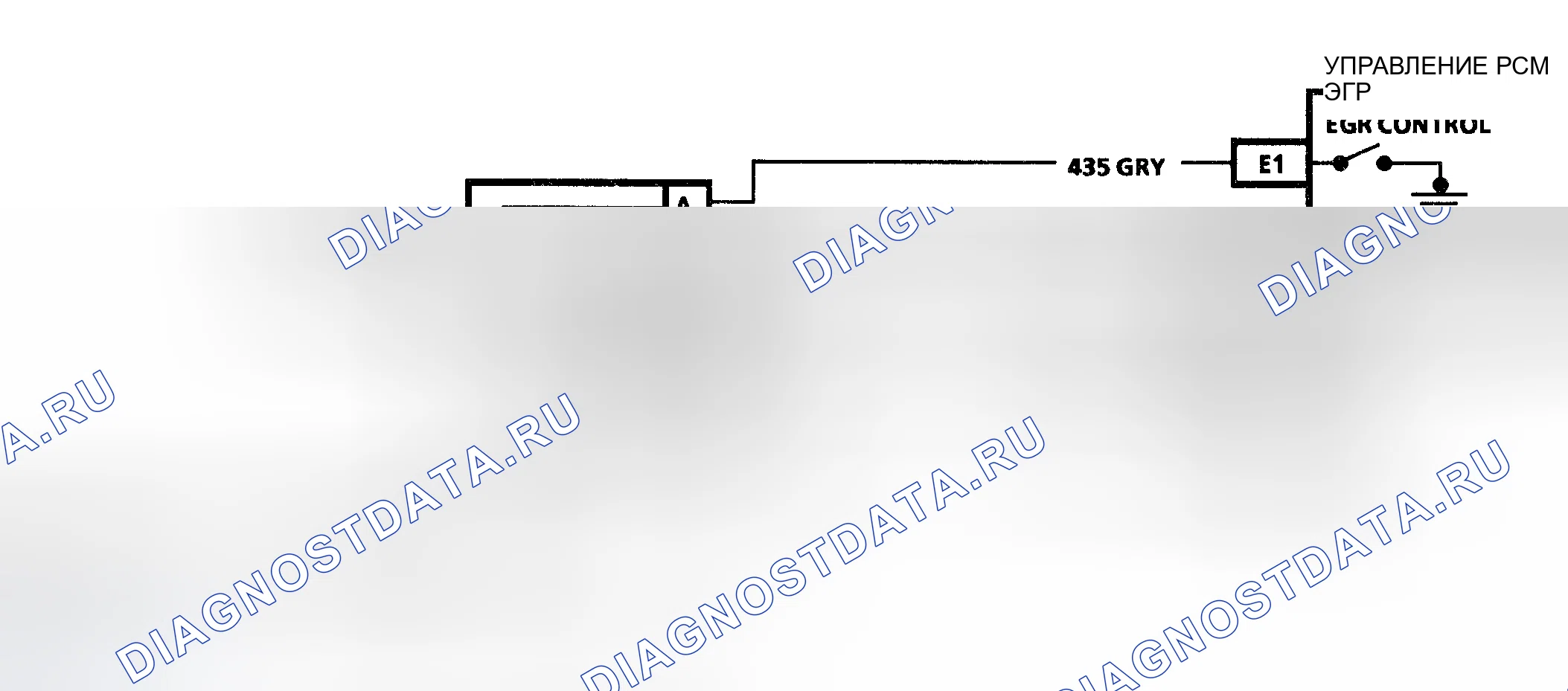 Рис. 72: Схема кода 32 (серии " S " и " T ") Ошибка схемы рециркуляция отработавших газов. Chevrolet Chevy Van G3500 