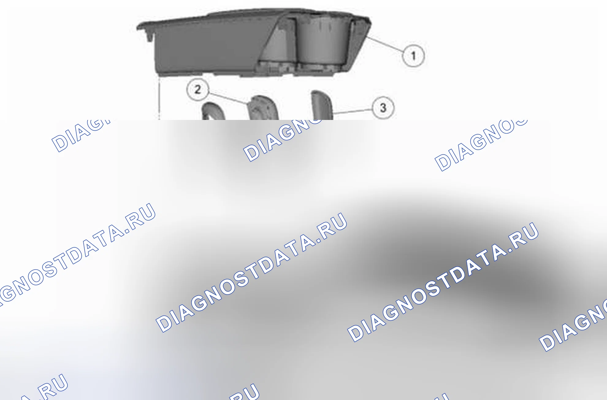 Рис. 181: Ручка рычага селектора. Ford Pickup F250 Super Duty II