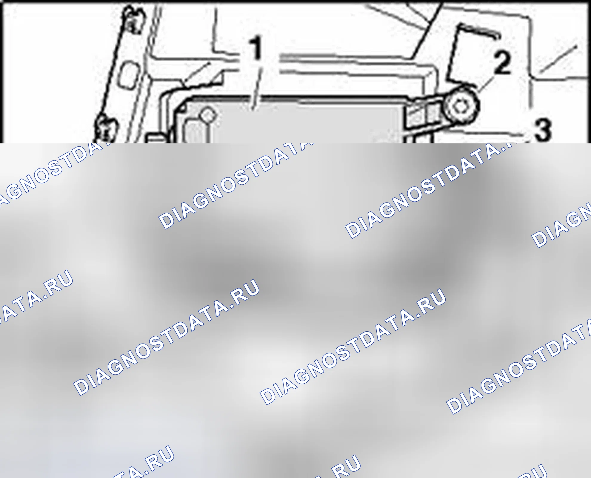 Рис. 389: Модули управления сменой полосы движения, снятие и установка. Audi A8 D3 рестайлинг 2