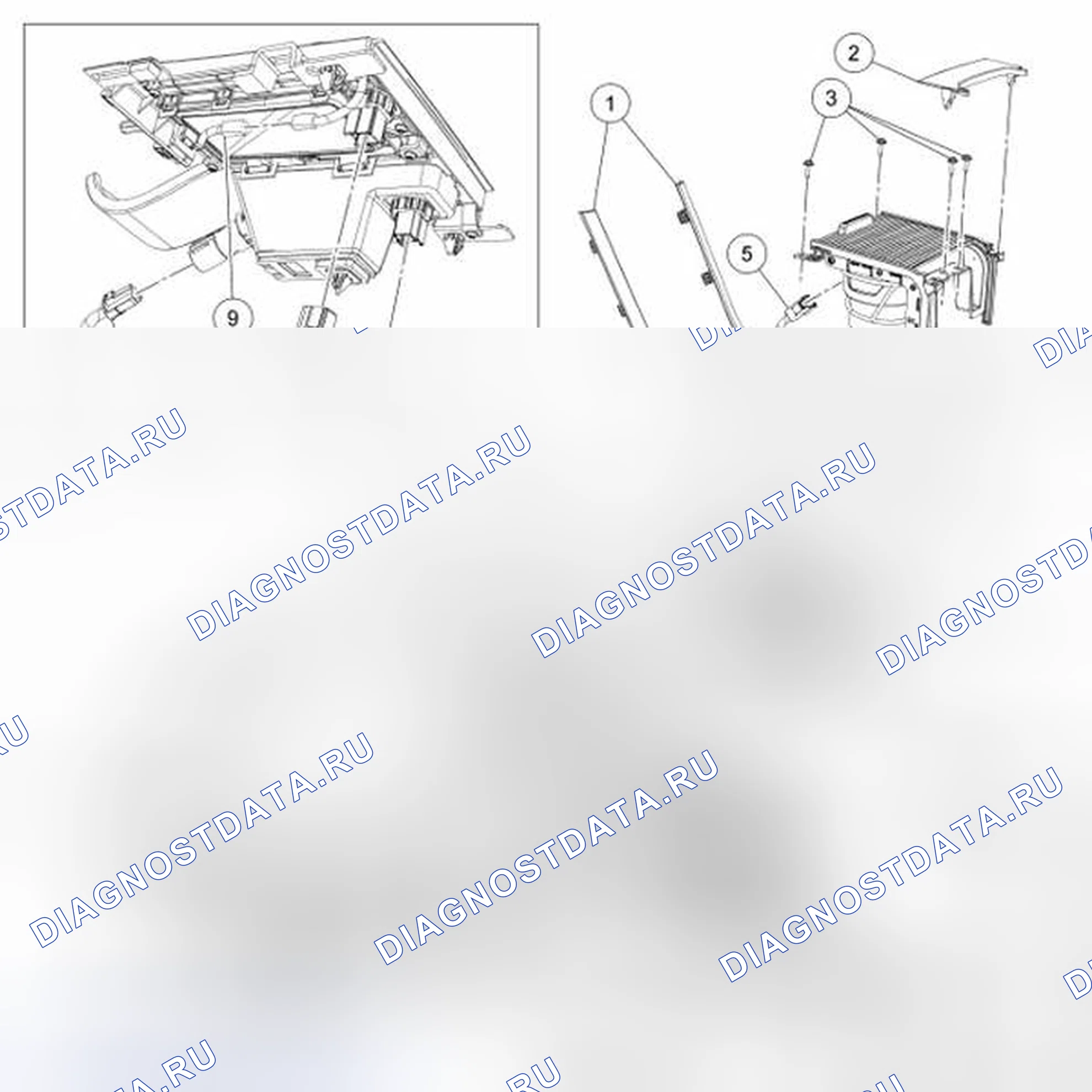 Рис. 22: Рычаг селектора. Hyundai ix55 I