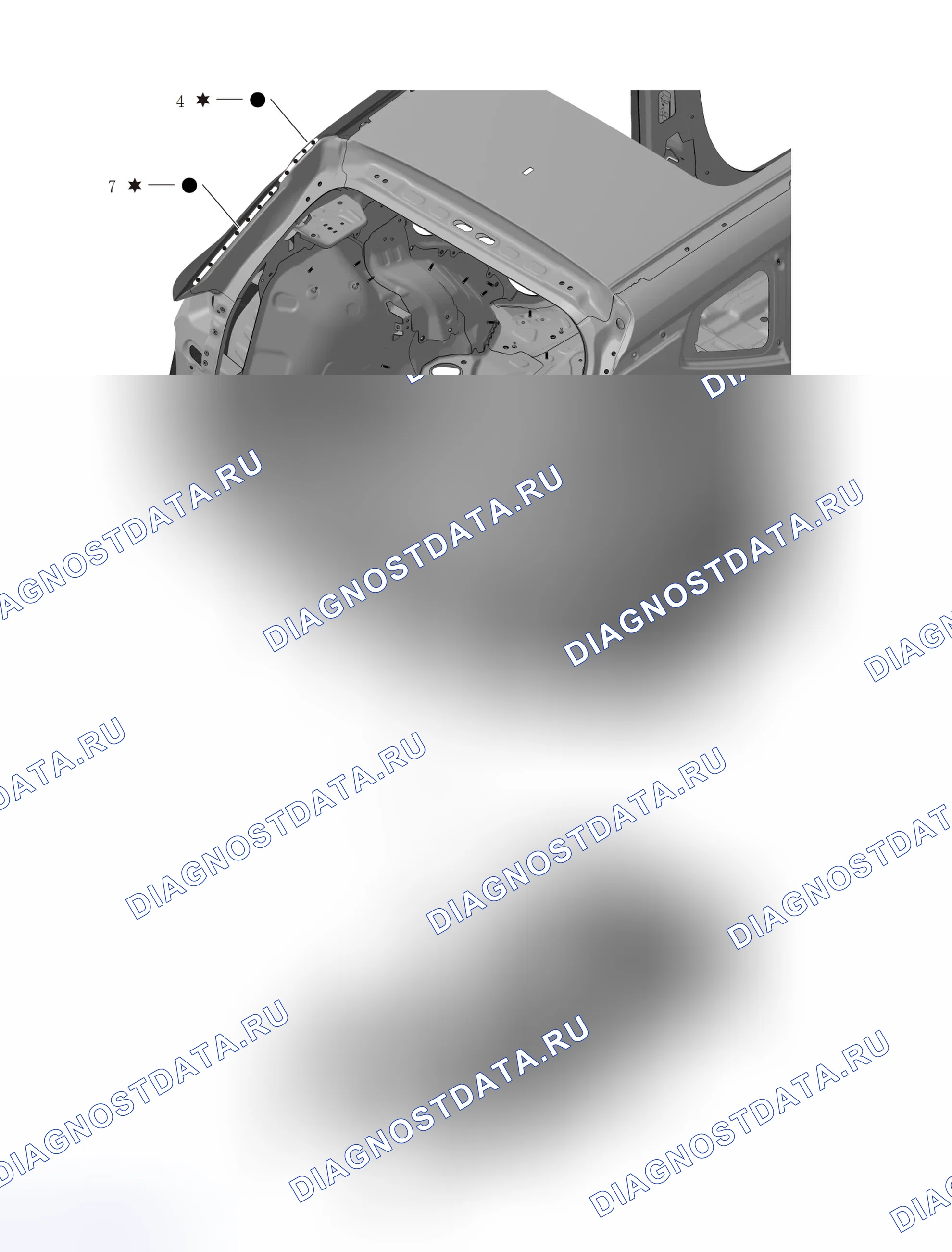Боковые периферийные панели — Wey Vv6. Wey VV6 I