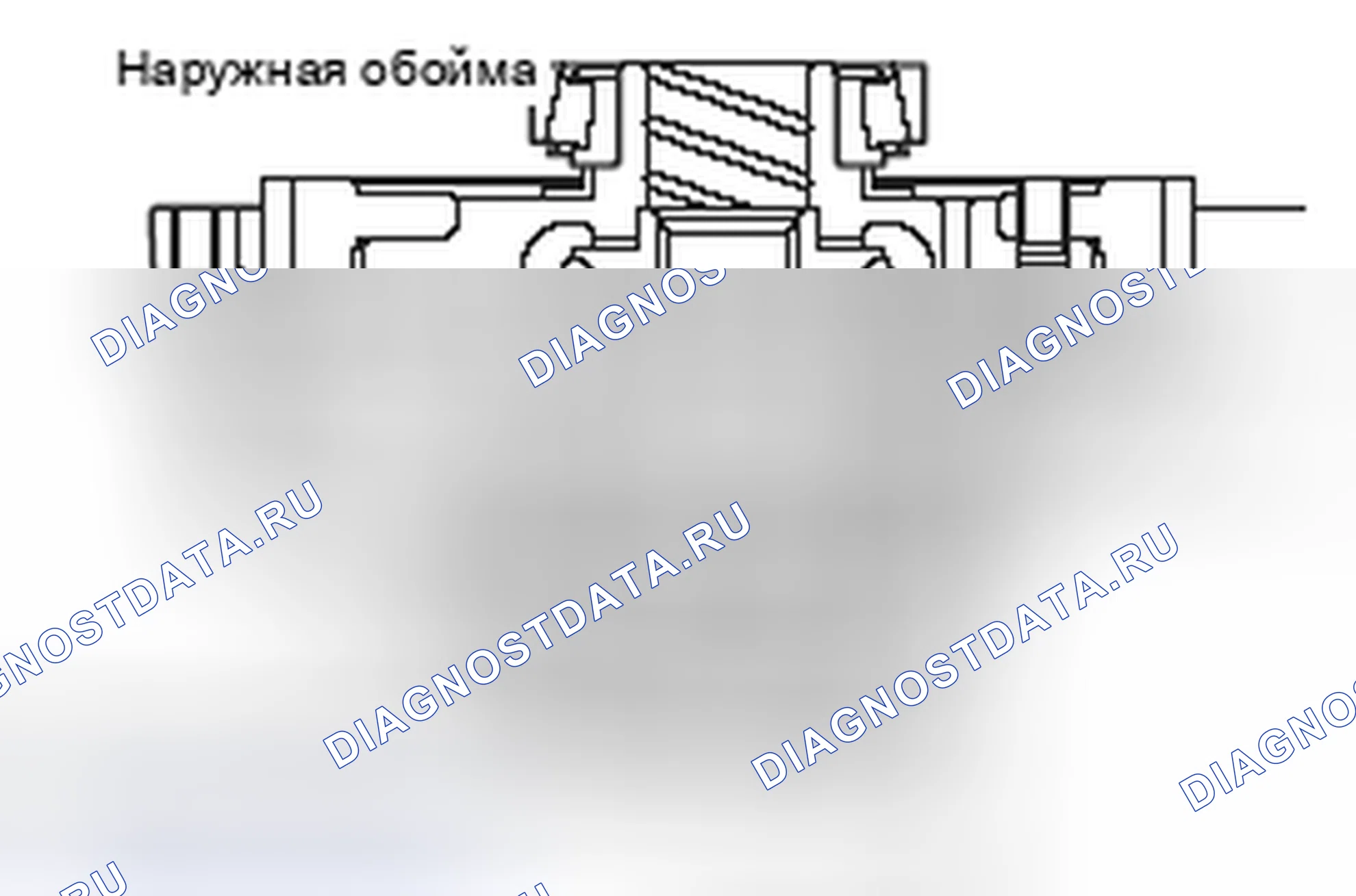 Рис. 90: РЕГУЛИРОВКА ПРЕДВАРИТЕЛЬНОГО НАТЯГА ДИФФЕРЕНЦИАЛЬНОГО БОКОВОГО ПОДШИПНИКА. Mitsubishi Lancer Ralliart X рестайлинг