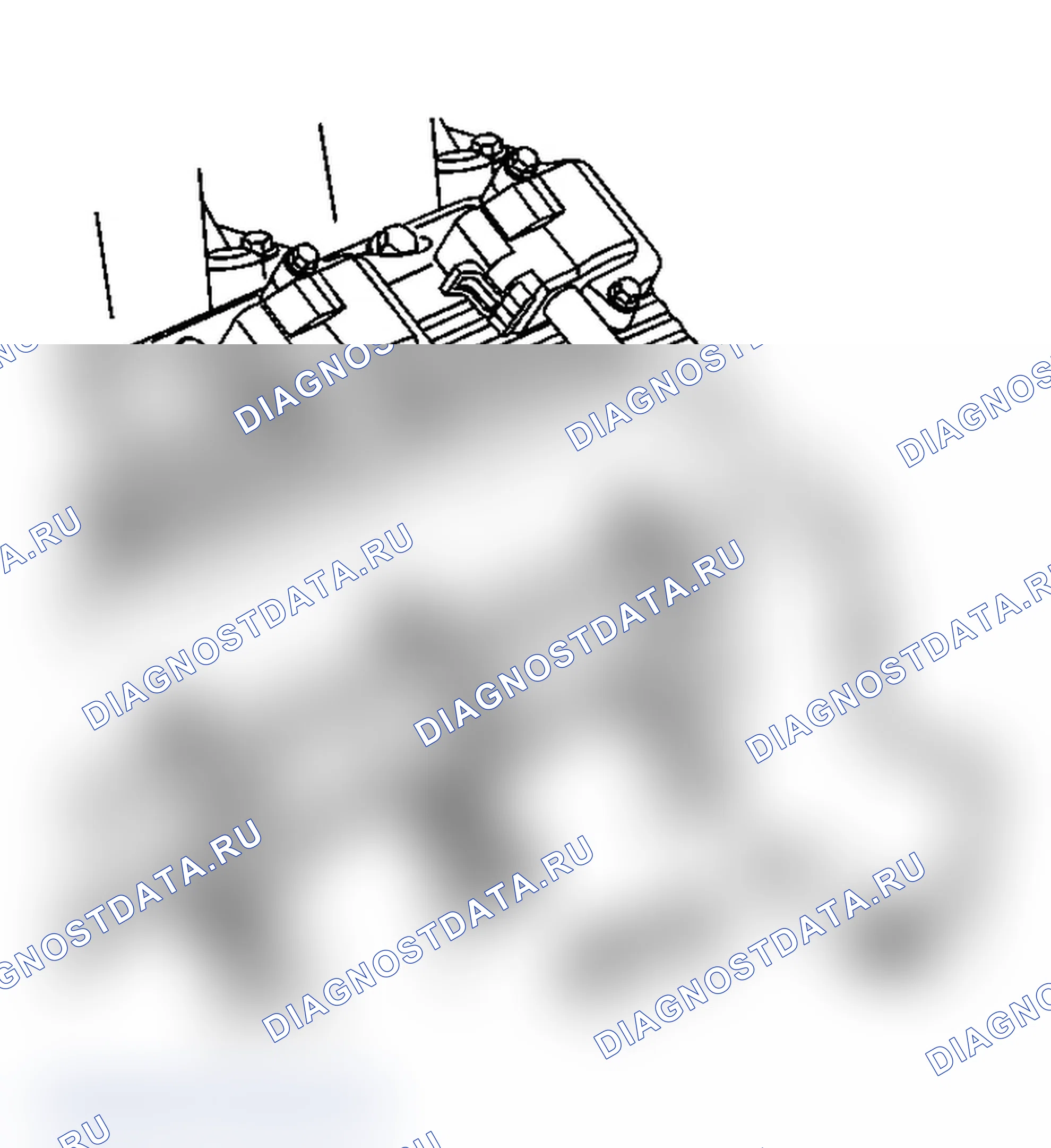 Рис. 6: Порядок демонтажа. Chevrolet Silverado 1500 