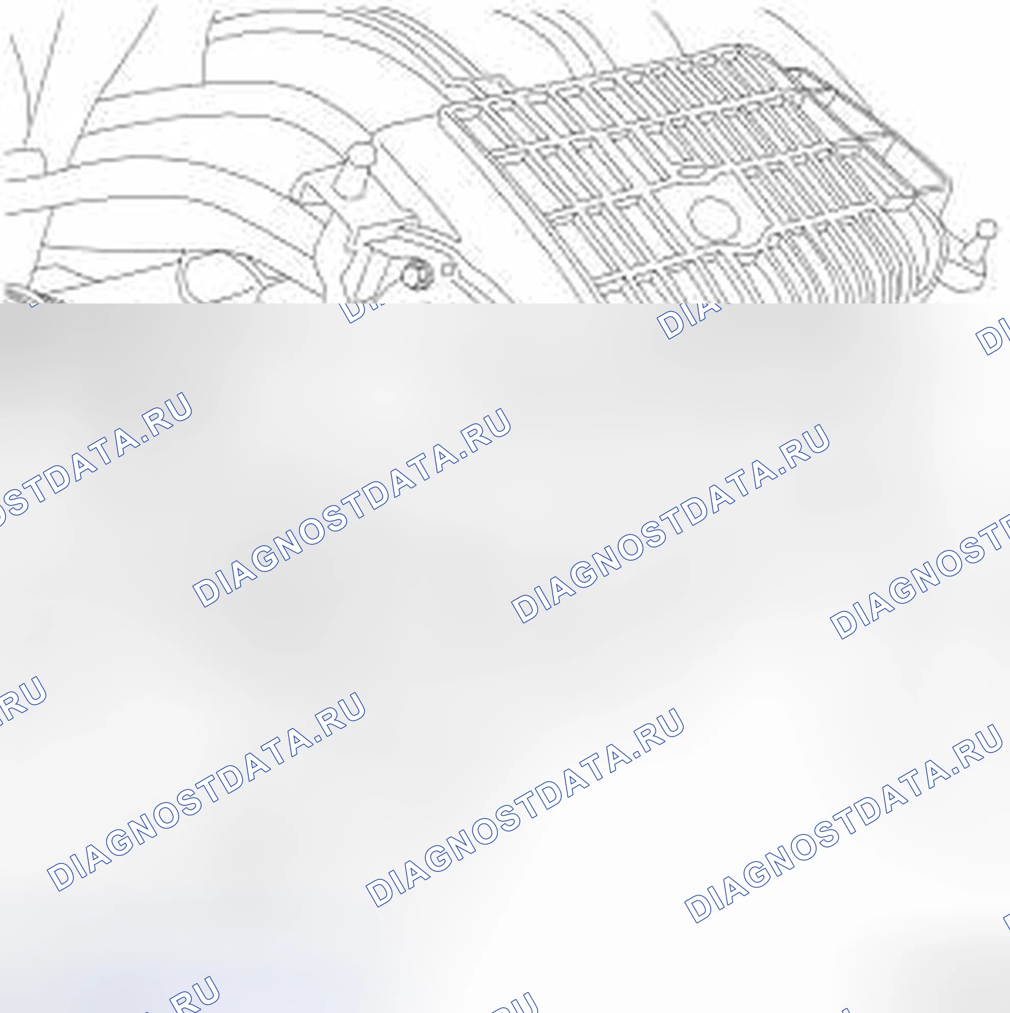 Рис. 372: ПРОВЕРКА УРОВНЯ МОТОРНОГО МАСЛА. Chrysler Town & Country V