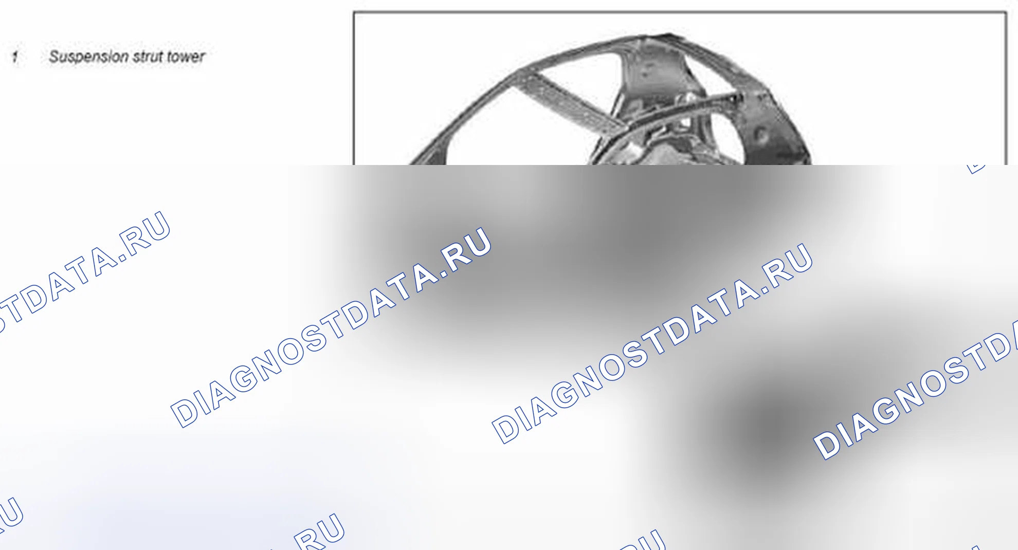 Рис. 36: Заменить стойку подвески башни - AR62.20-P-1232MCC. Kia Soul I