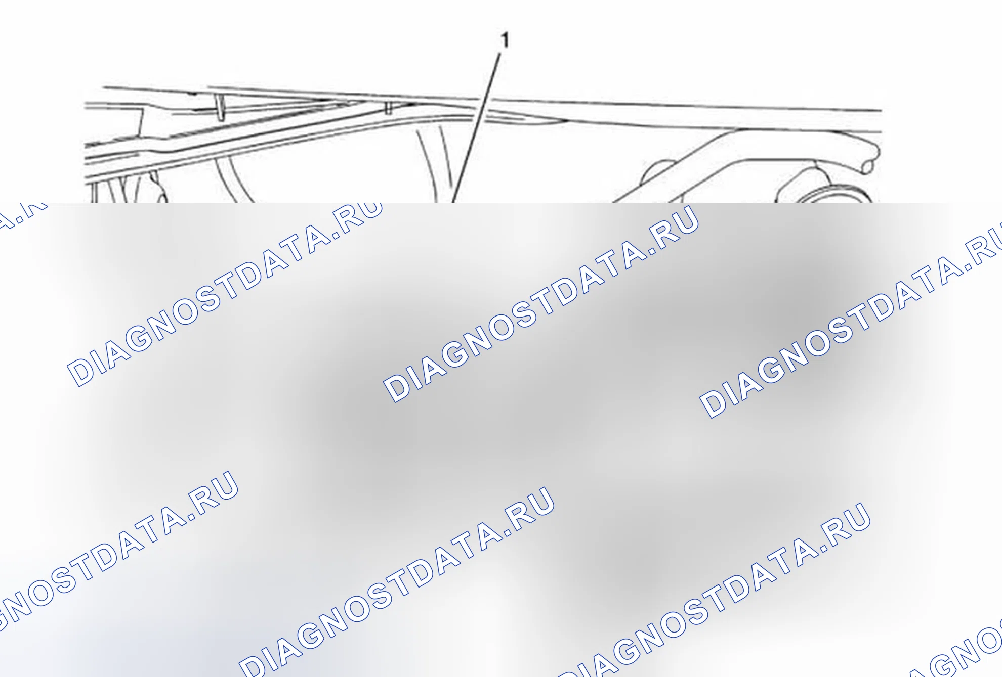 Рис. 16: Замена датчика давления топлива - труба подачи топлива. Chevrolet Sonic I