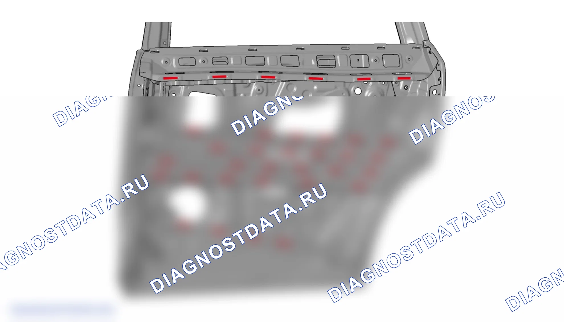 Амортизирующий расширяющий клей — Wey V8X. Wey V8X I