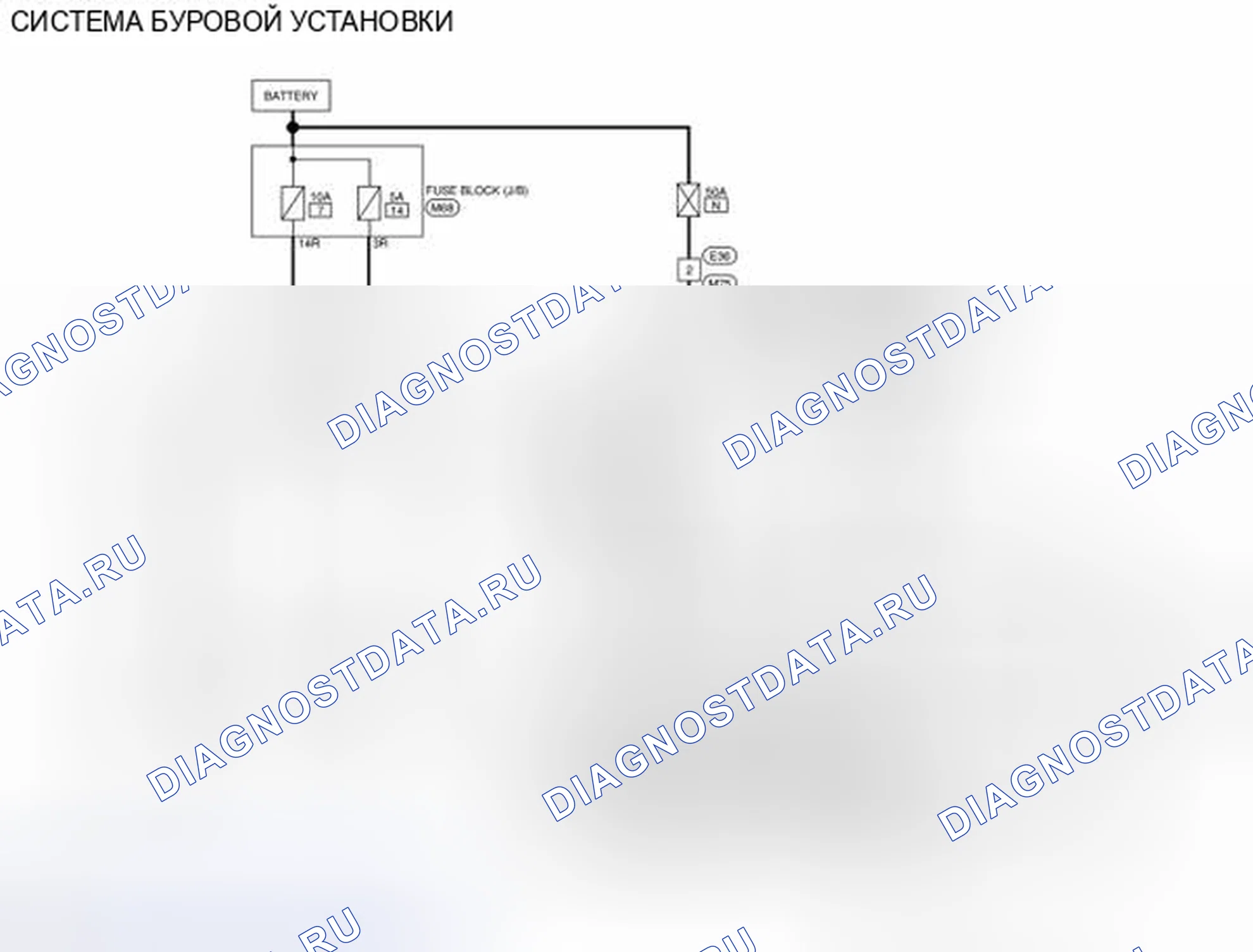 Рис. 162: электросхема. Nissan Rogue II