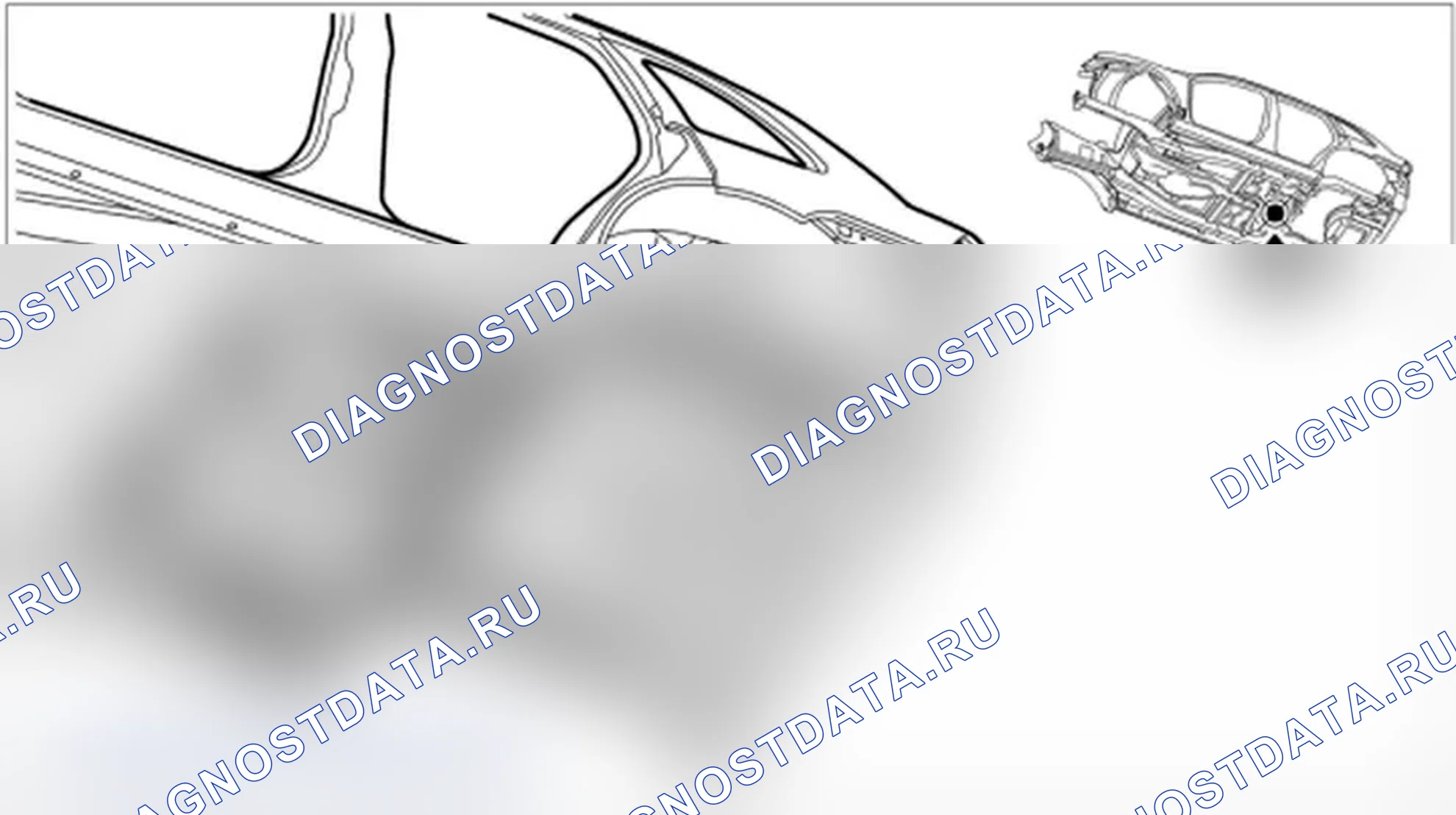 Рис. 236: Нижняя часть заднего конца. Porsche Cayenne Turbo I рестайлинг