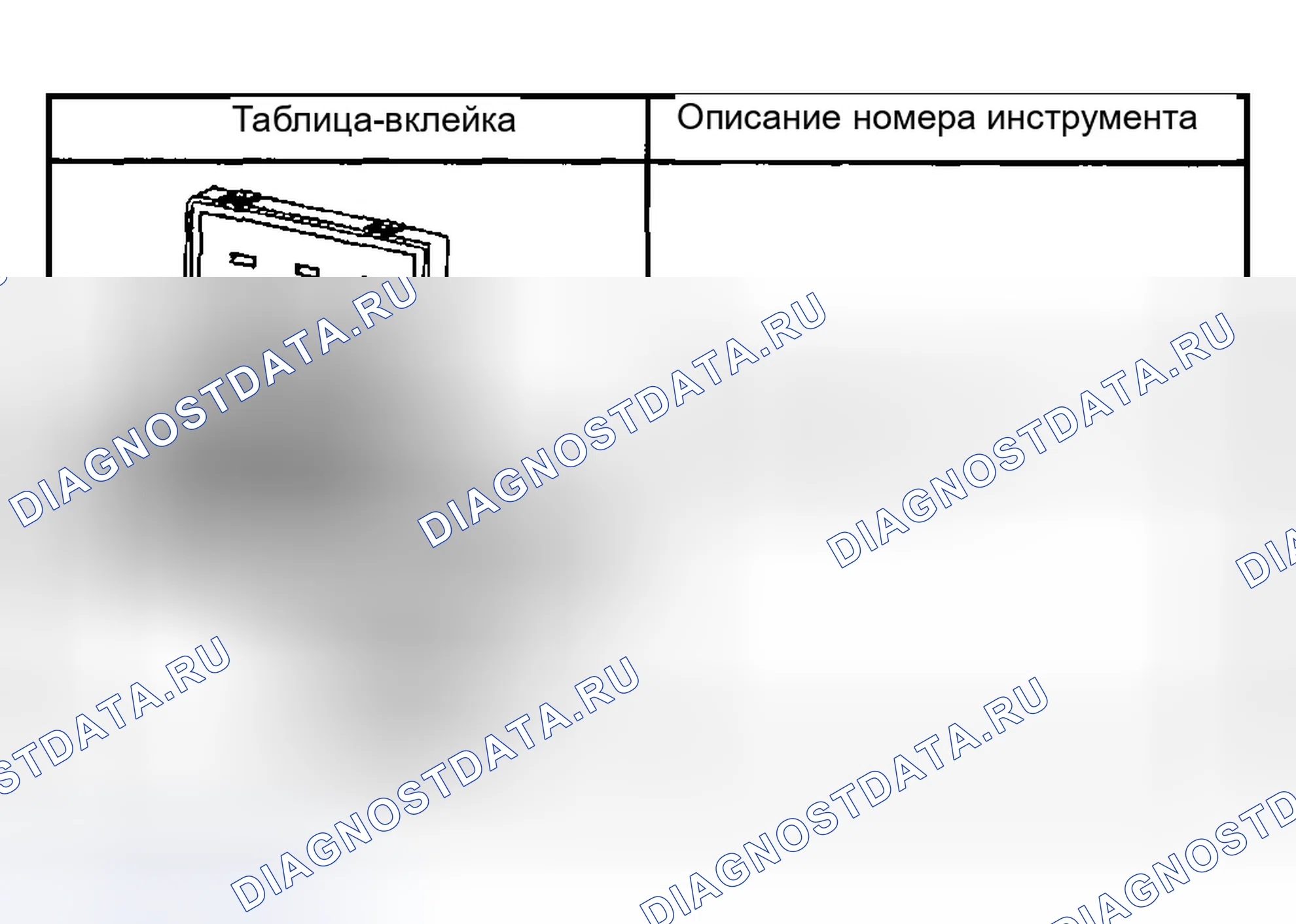Рис. 6: Специальные инструменты и оборудование. GMC Savana H2500 