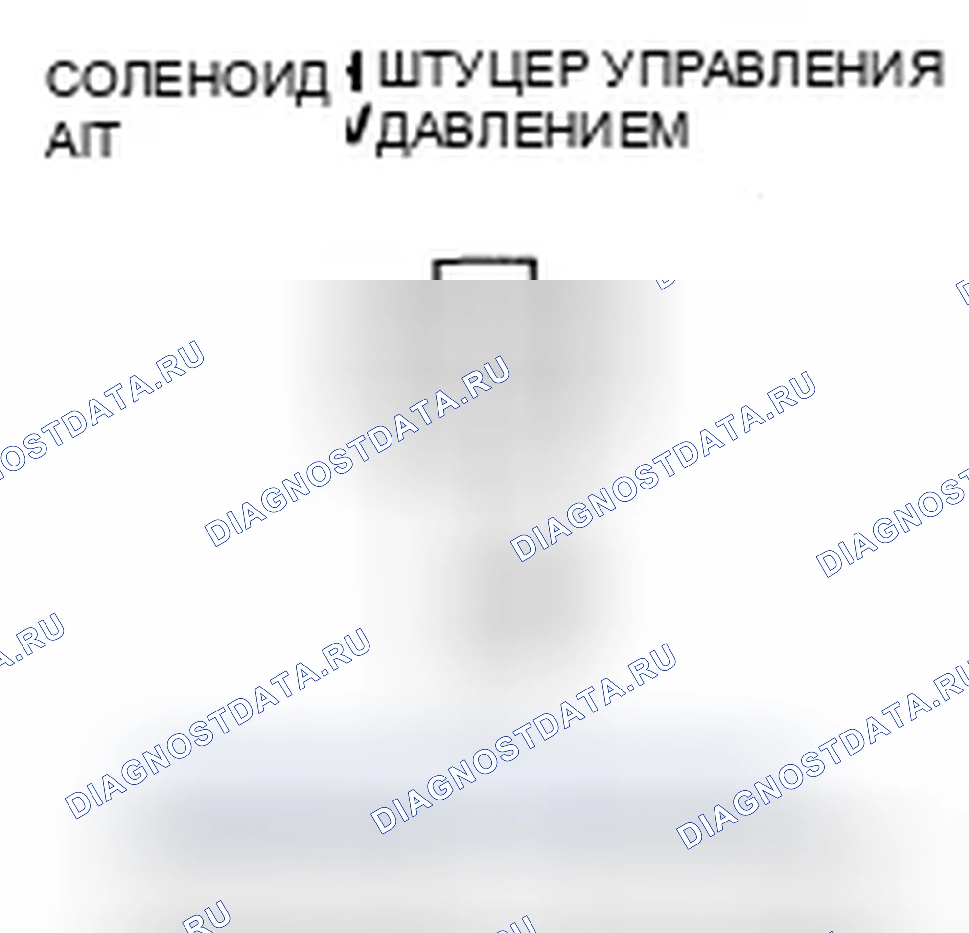 Рис. 455: расшифровка кода ошибки P0962: Проблема в цепи электромагнитного клапана А регулятора давления сцепления A / T. Honda Fit I