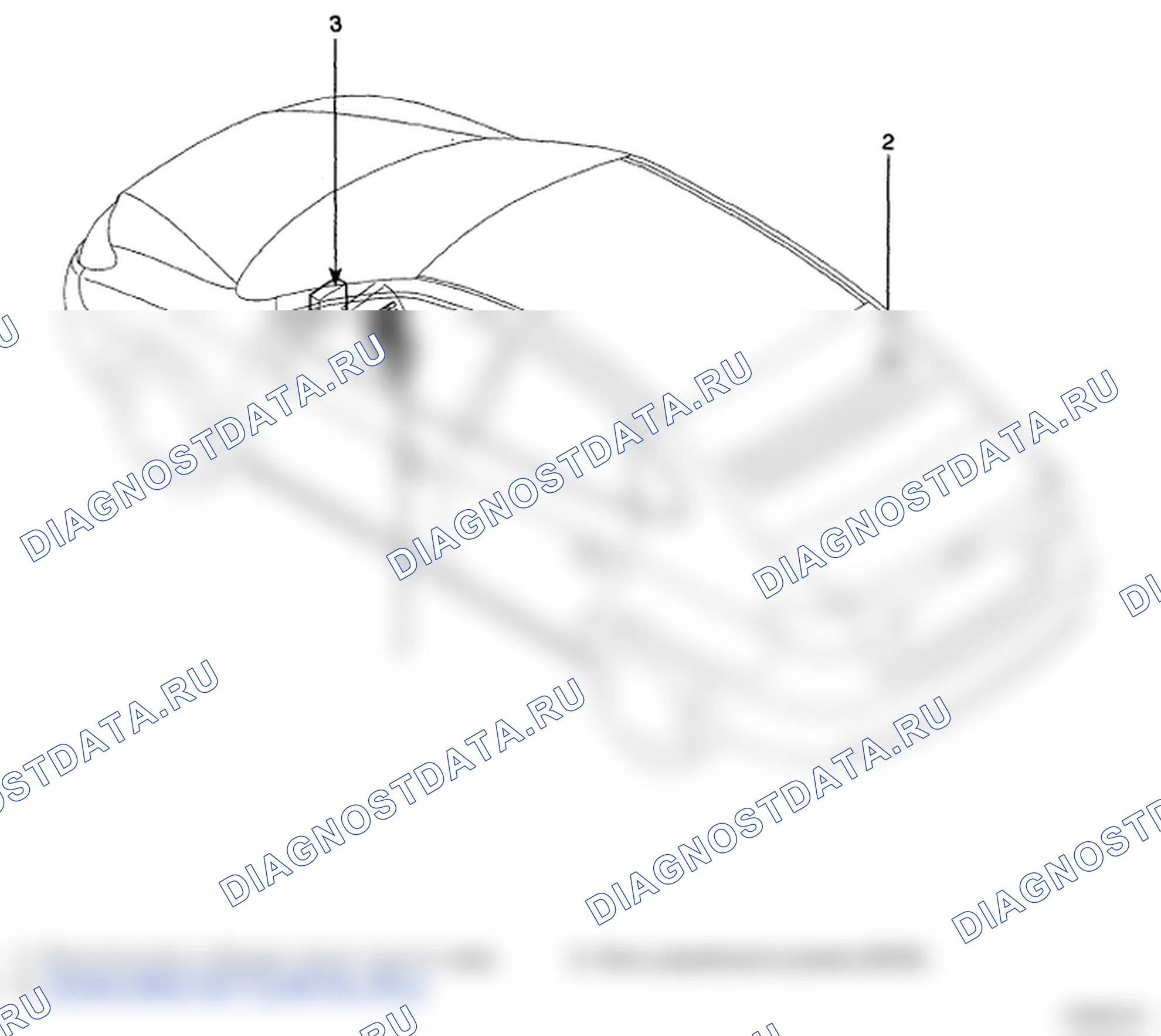 Рис. 1: РАСПОЛОЖЕНИЕ КОМПОНЕНТОВ. Hyundai Elantra IV