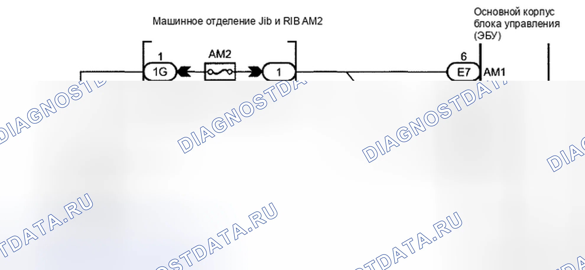 Рис. 5: электросхема. Toyota Camry XV40