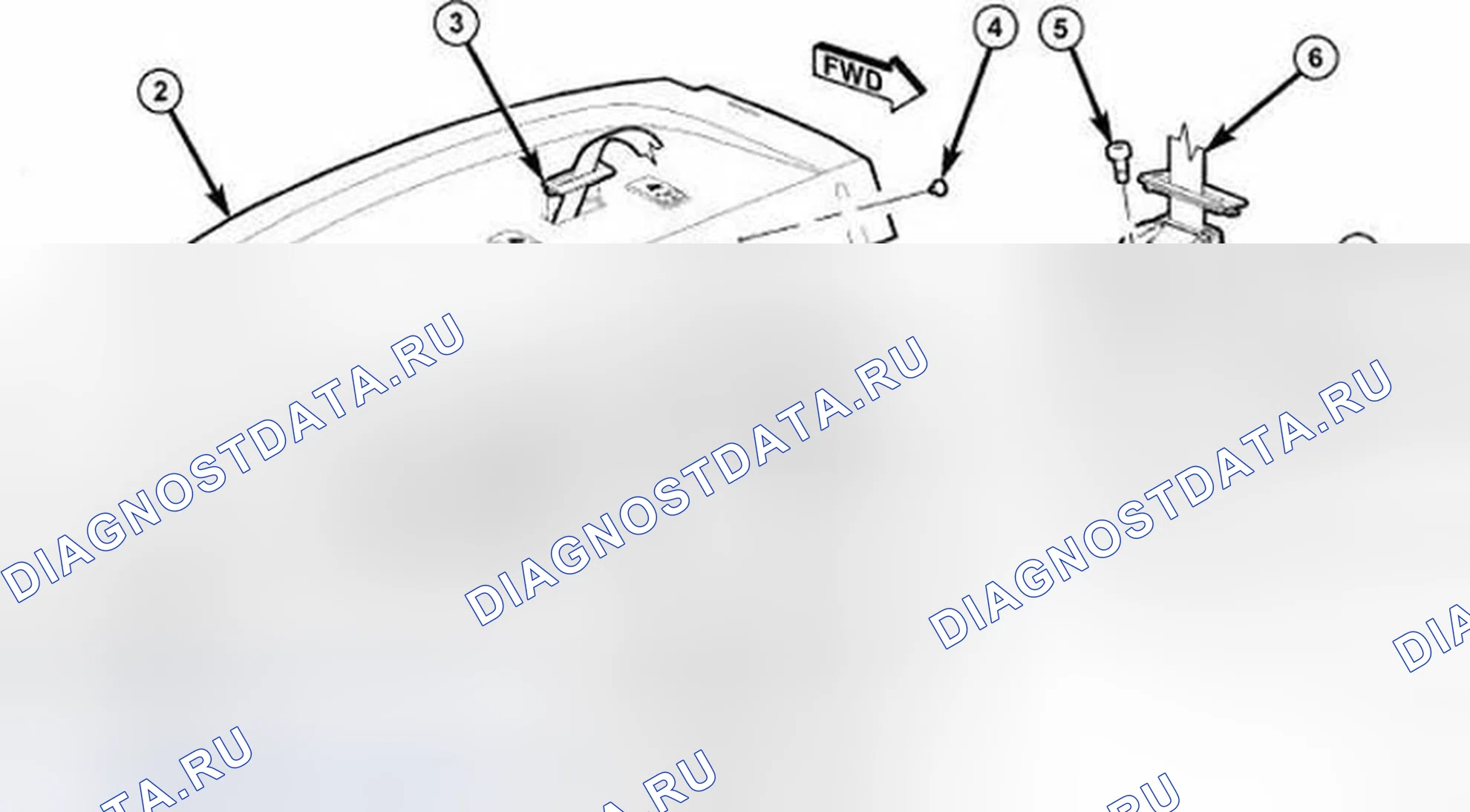 Рис. 34: ДЕМОНТАЖ. Chrysler 200 I