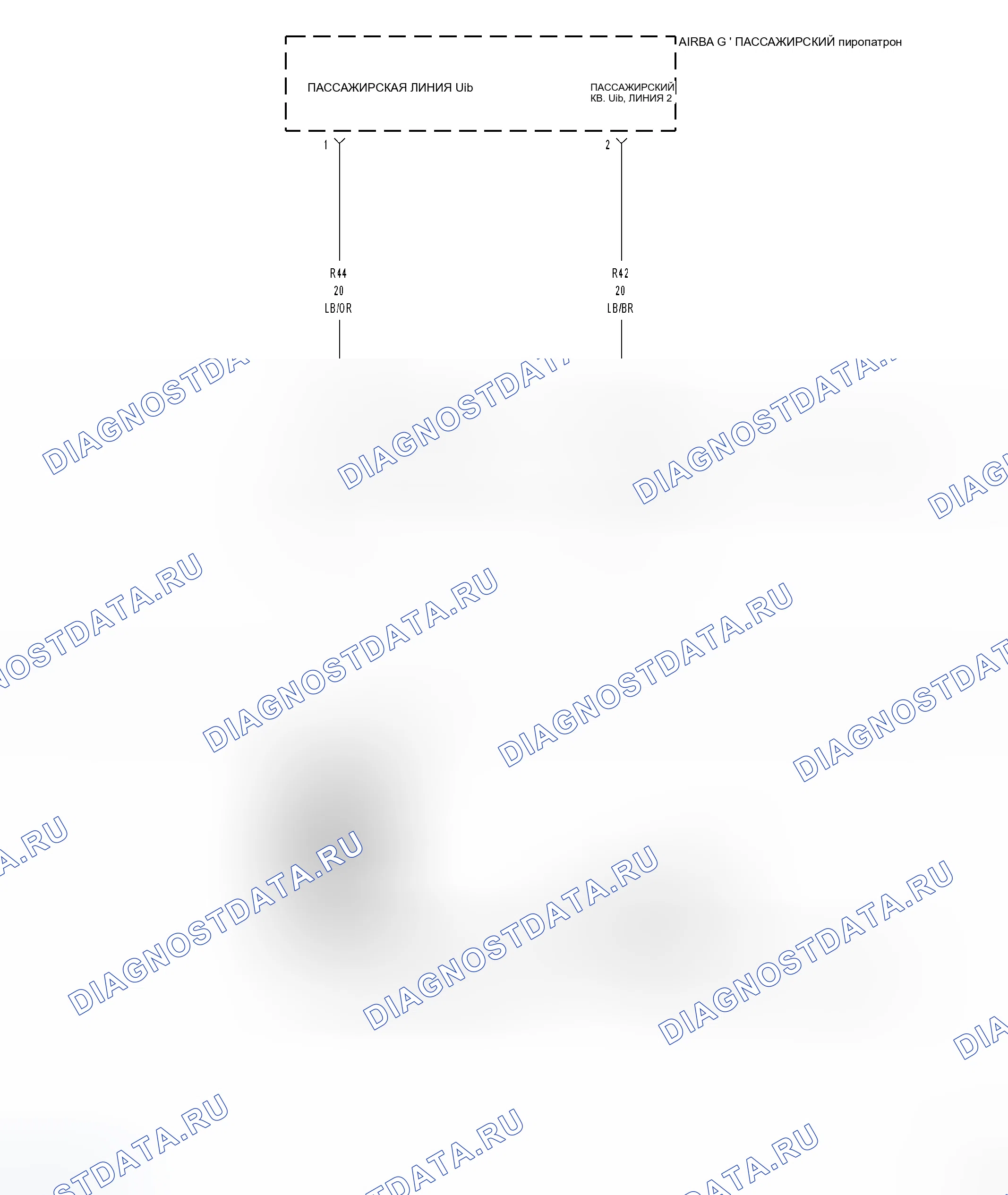 Рис. 91: Принципиальная схема. Dodge Magnum I