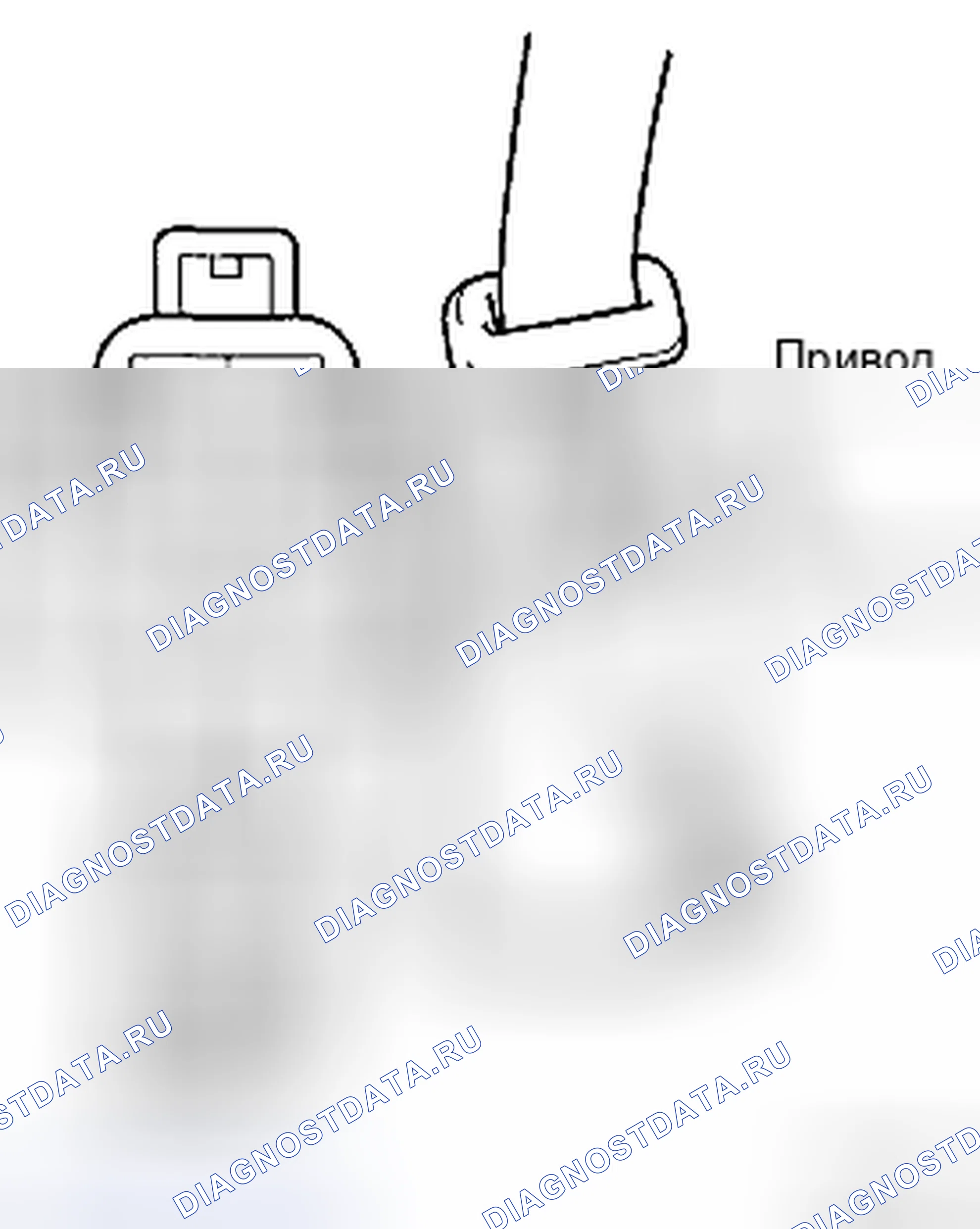 Рис. 27: Измерение сопротивления между клеммами. Toyota Yaris II