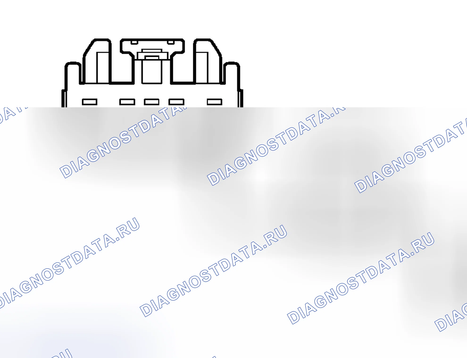 Рис. 28: ТОЧЕЧНОЕ ИСПЫТАНИЕ N: АВАРИЙНЫЕ ЛАМПЫ НЕ РАБОТАЮТ. Hyundai Porter IV