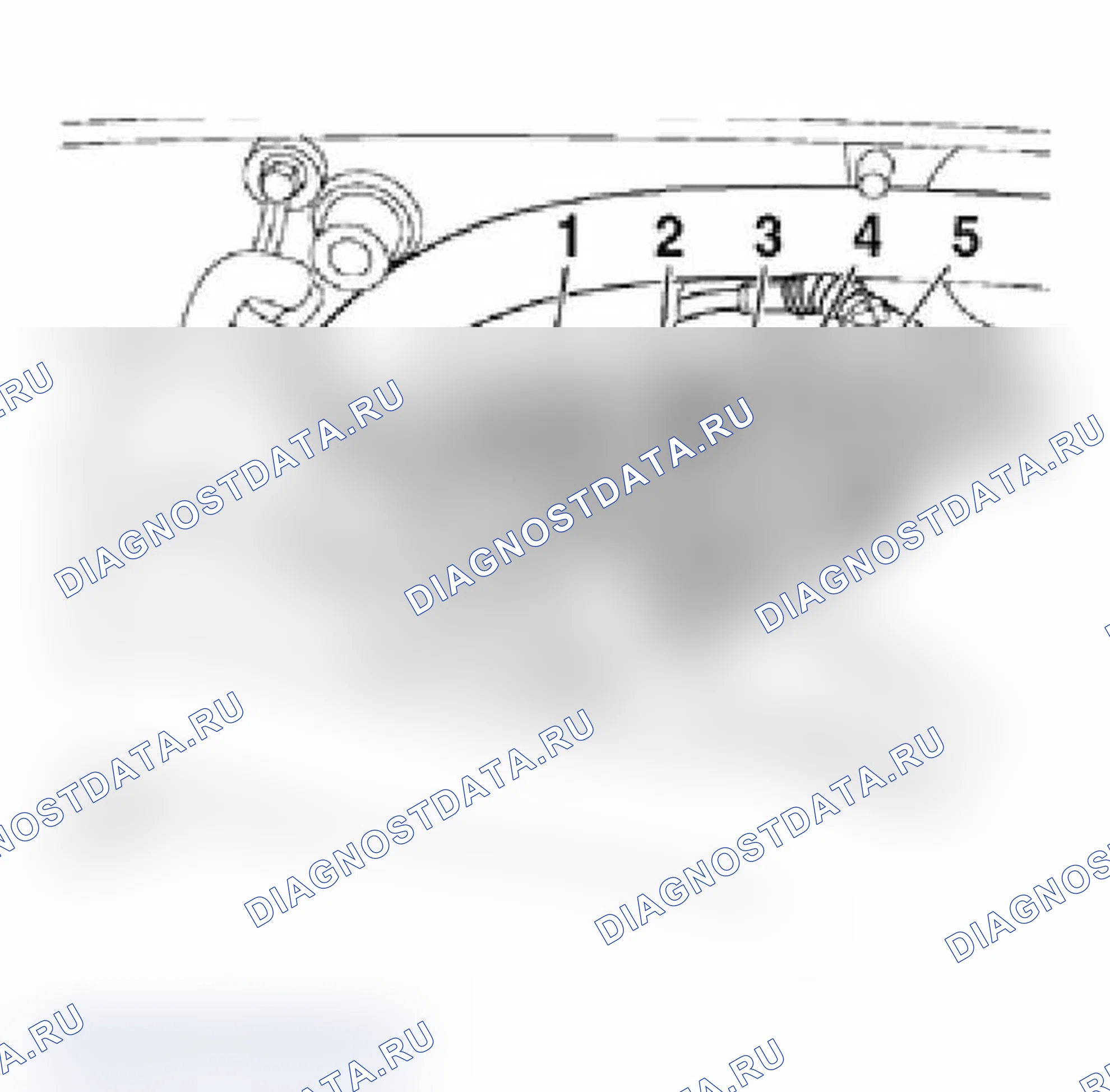 Рис. 189: Проверка базового напряжения. Audi A4 B6