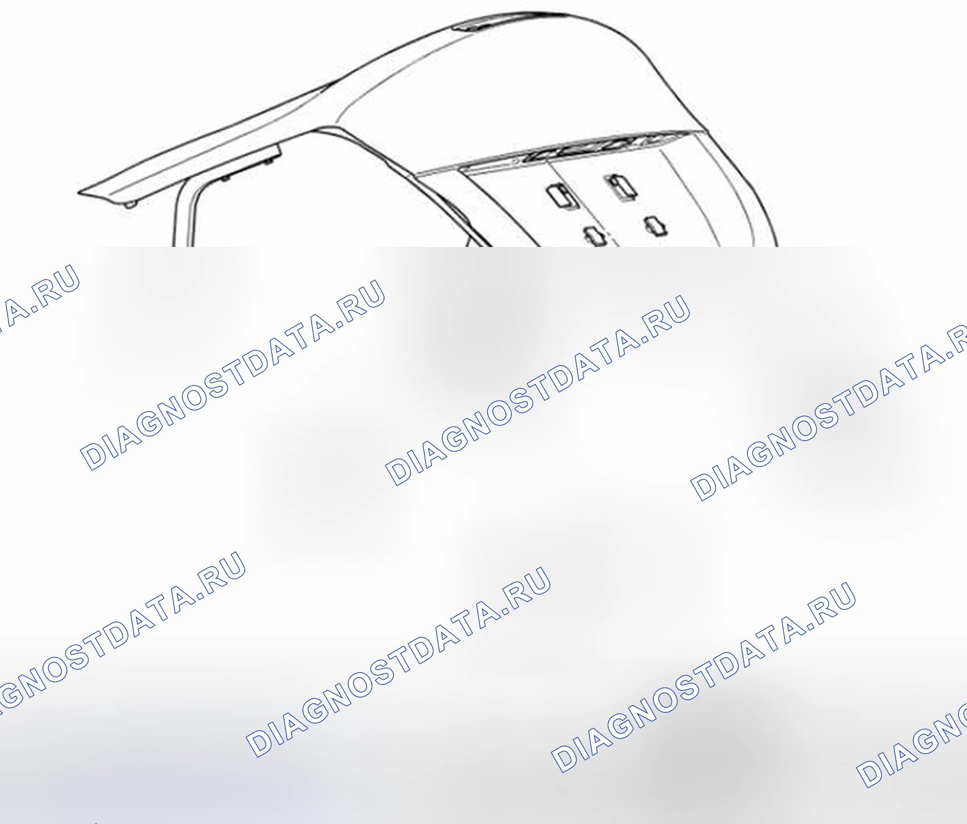 Рис. 132: Компоненты замка крышки багажника. Suzuki Kizashi I