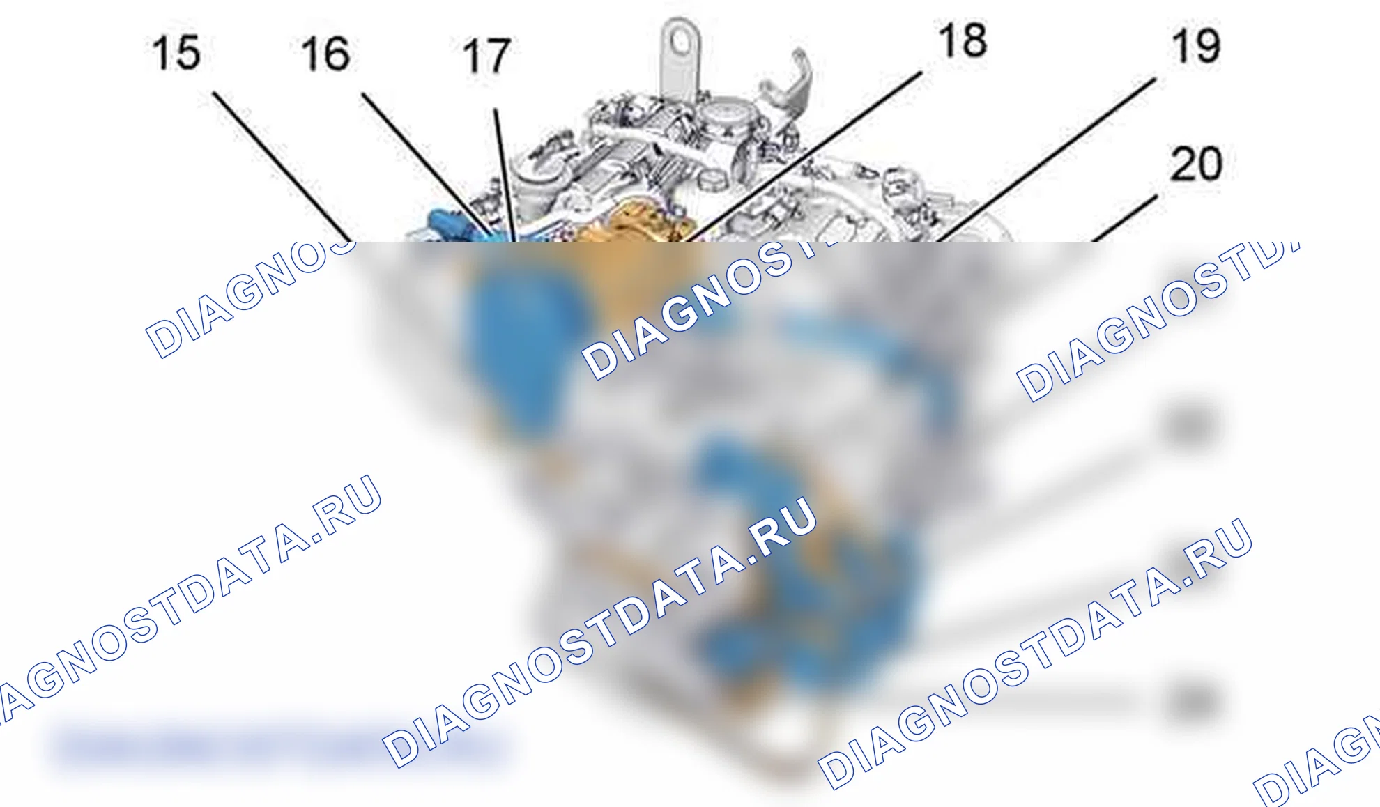 Демонтаж: двигателя — b1cm06md. Peugeot 607 I рестайлинг