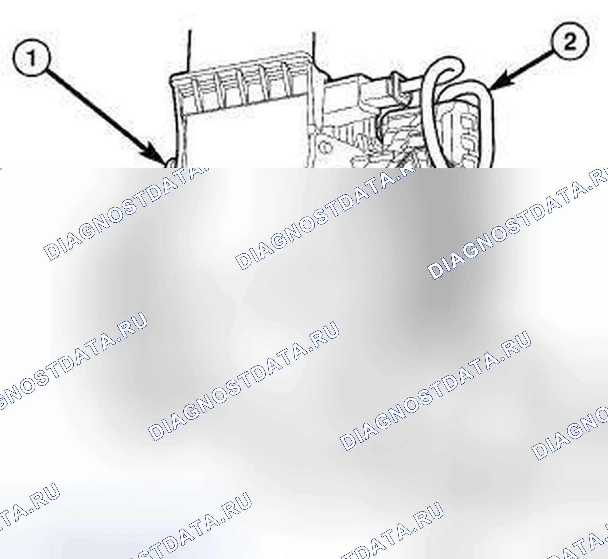 Рис. 4: НАТЯЖНОЕ УСТРОЙСТВО ВТЯГИВАЮЩЕГО УСТРОЙСТВА. Chrysler Town & Country V рестайлинг