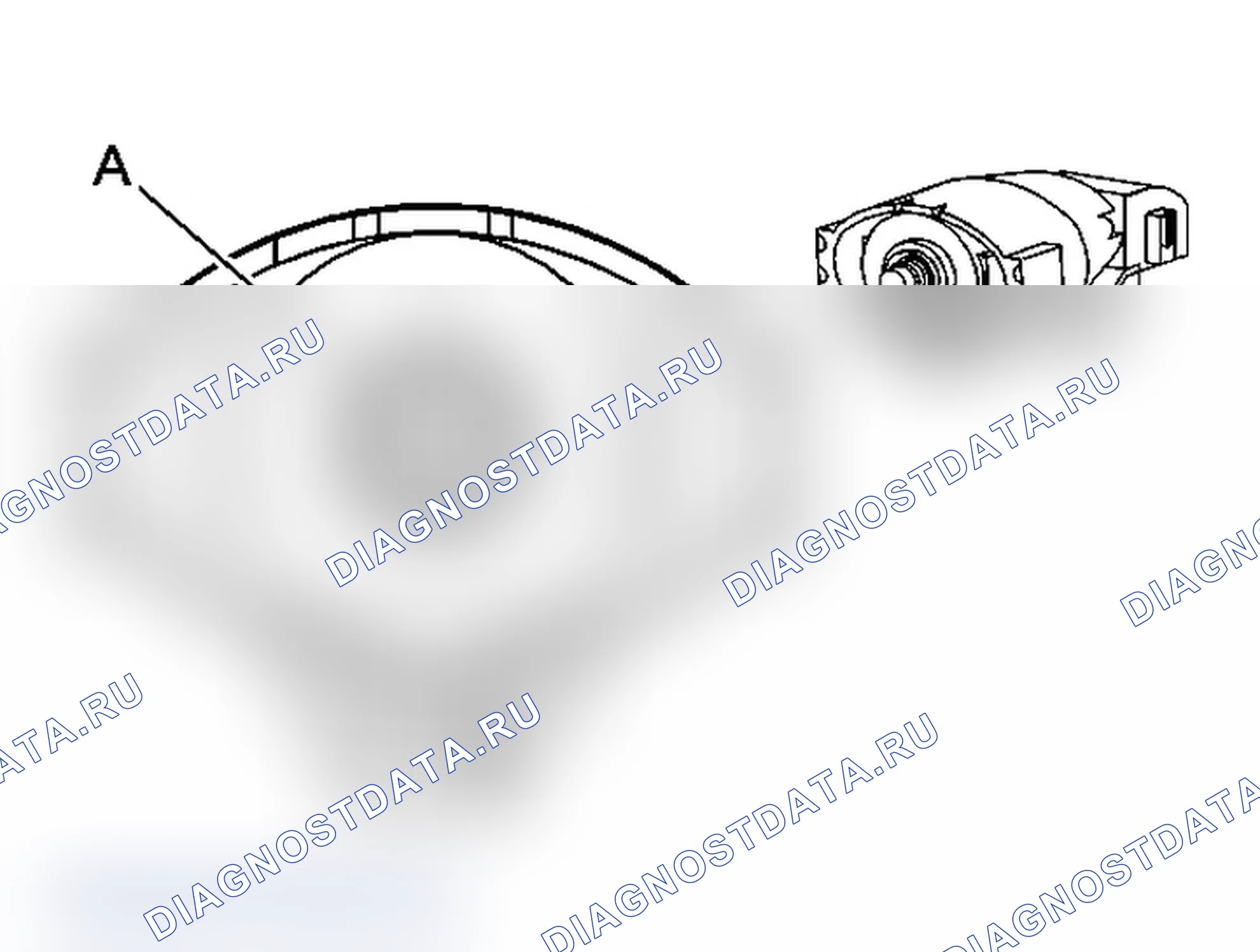 Рис. 79: Датчик детонации (датчик детонации) - 1. Chevrolet Silverado 1500 