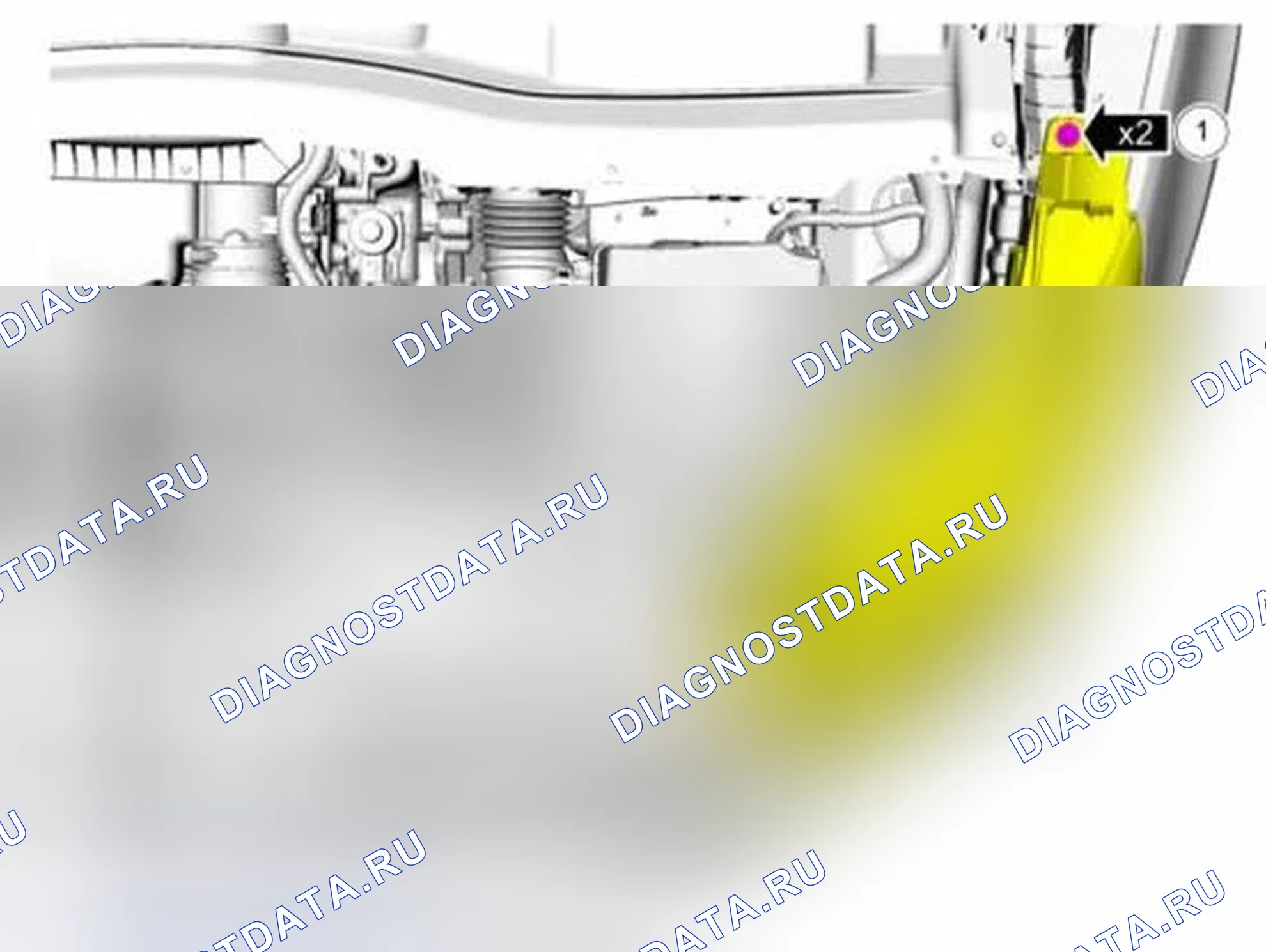Рис. 4: Демонтаж. Ford C-MAX II