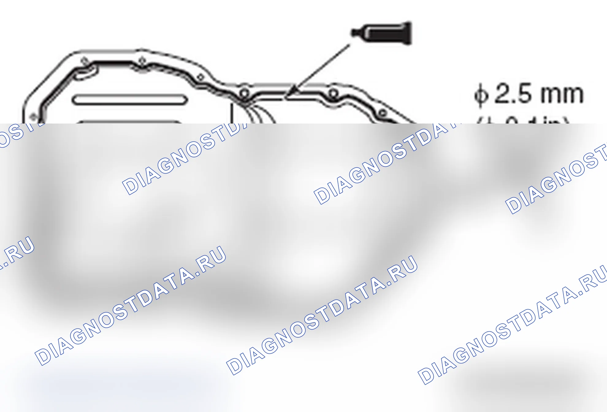 Рис. 221: >> A <<УСТАНОВКА МАСЛЯНОГО ПОДДОНА ДВИГАТЕЛЯ. Mitsubishi Lancer Ralliart X рестайлинг