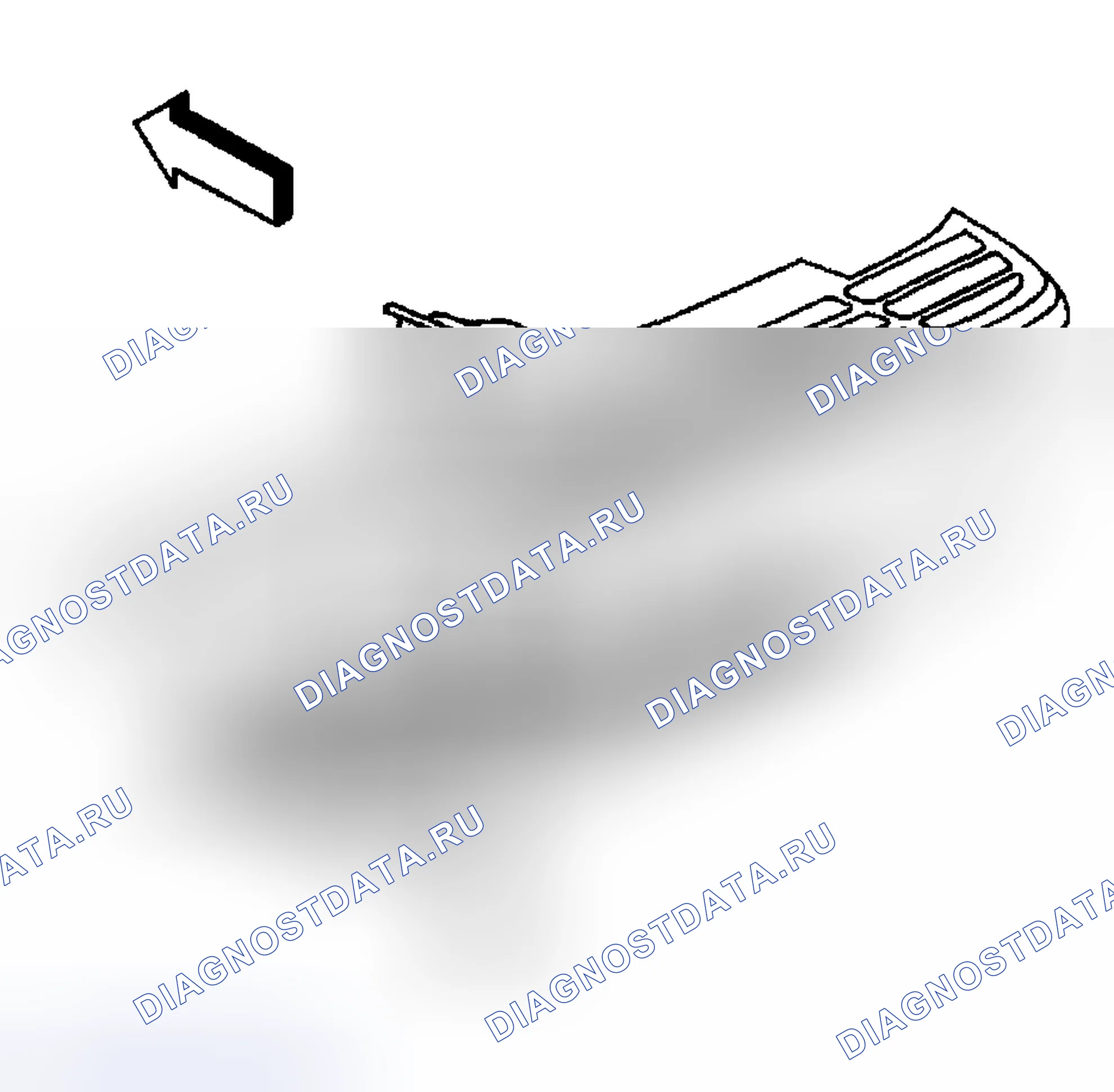 Рис. 7: Порядок демонтажа. GMC Cab & Chassis Sierra 3500 GMT800 early