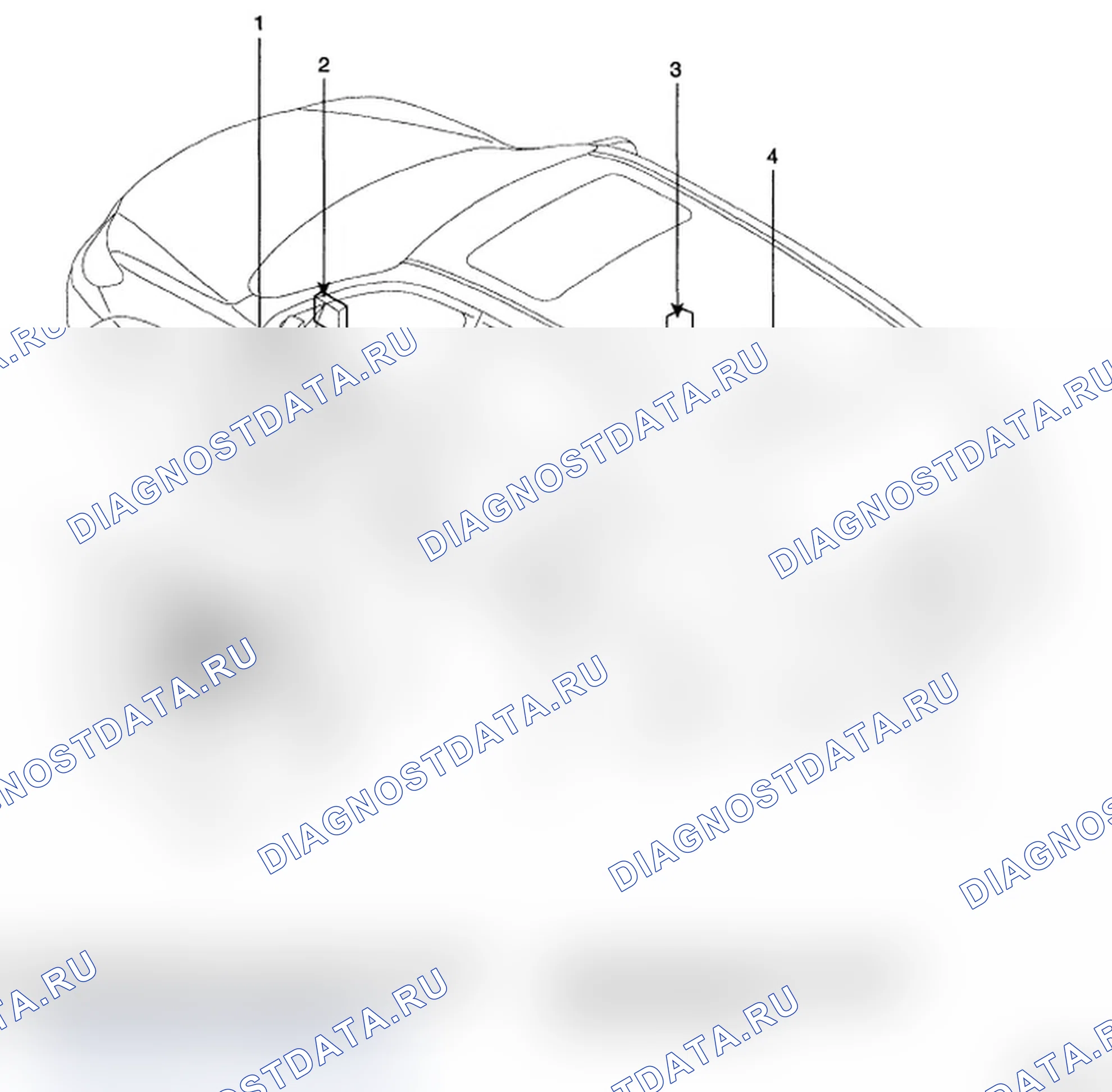 Рис. 83: РАСПОЛОЖЕНИЕ КОМПОНЕНТОВ. Hyundai Santa Fe II