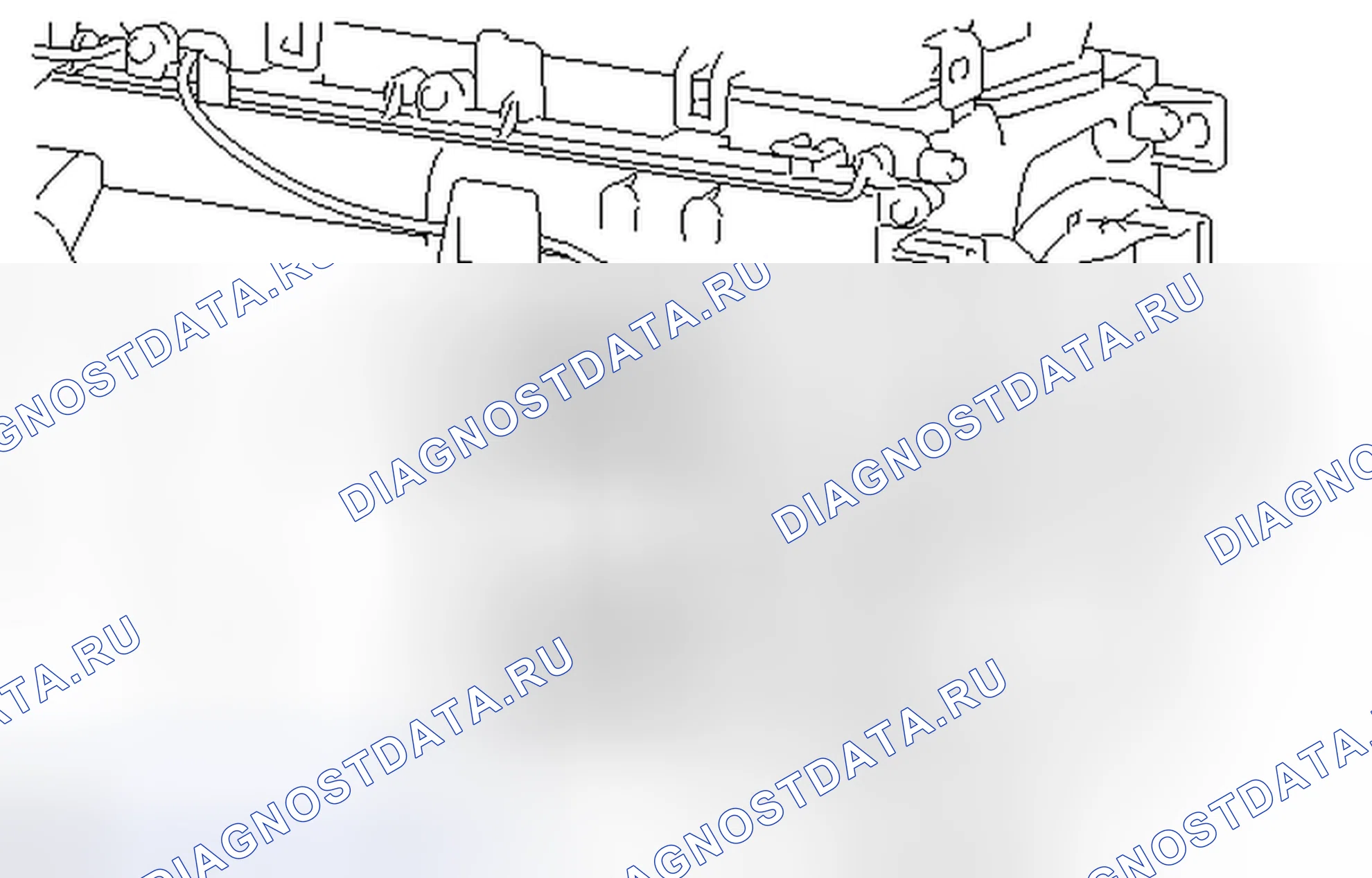 Рис. 541: ДЕМОНТАЖ. Toyota Highlander II рестайлинг