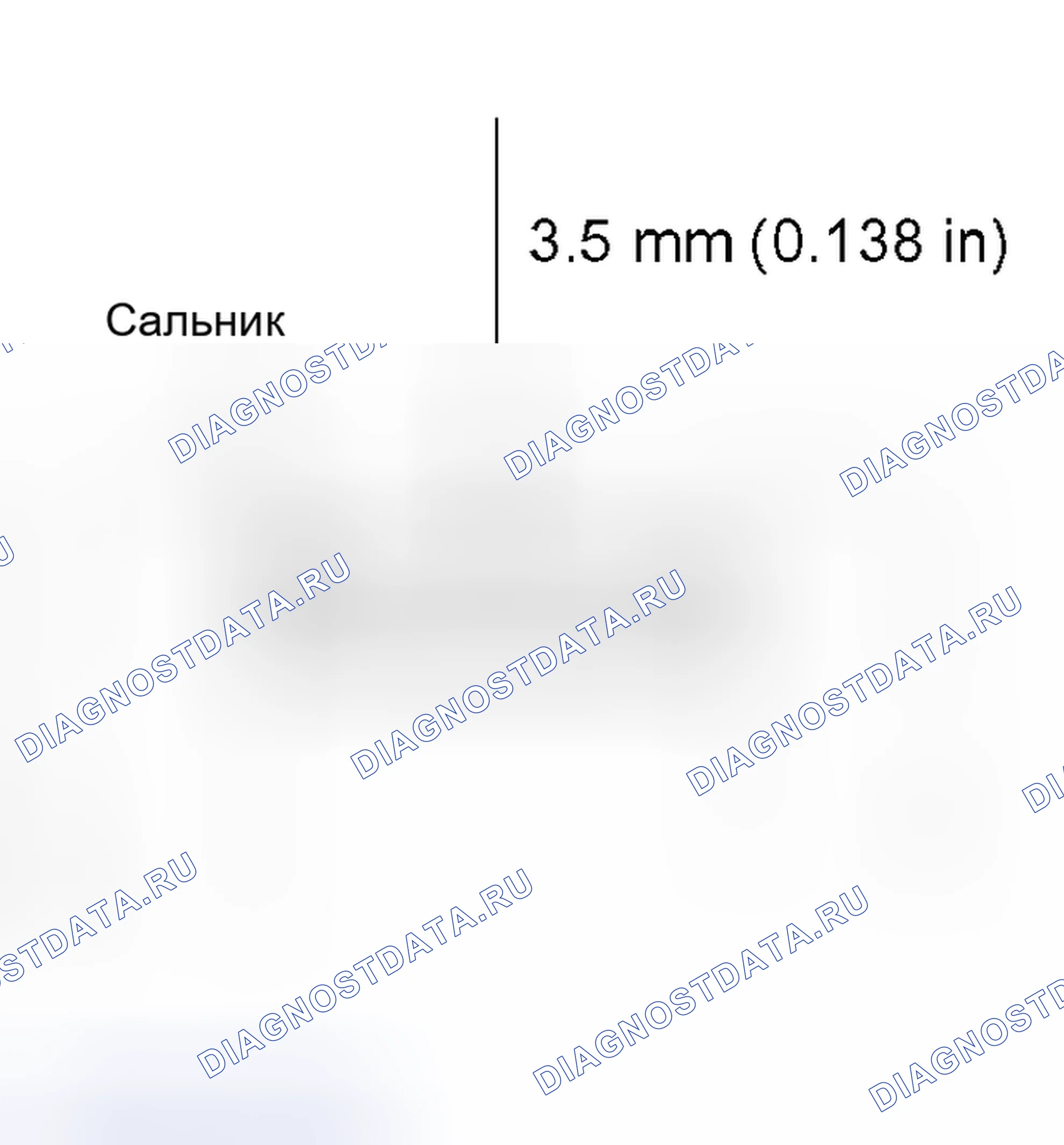 Рис. 255: > > A < < МОНТАЖ МАСЛЯНОГО УПЛОТНЕНИЯ. Mitsubishi Lancer IX рестайлинг