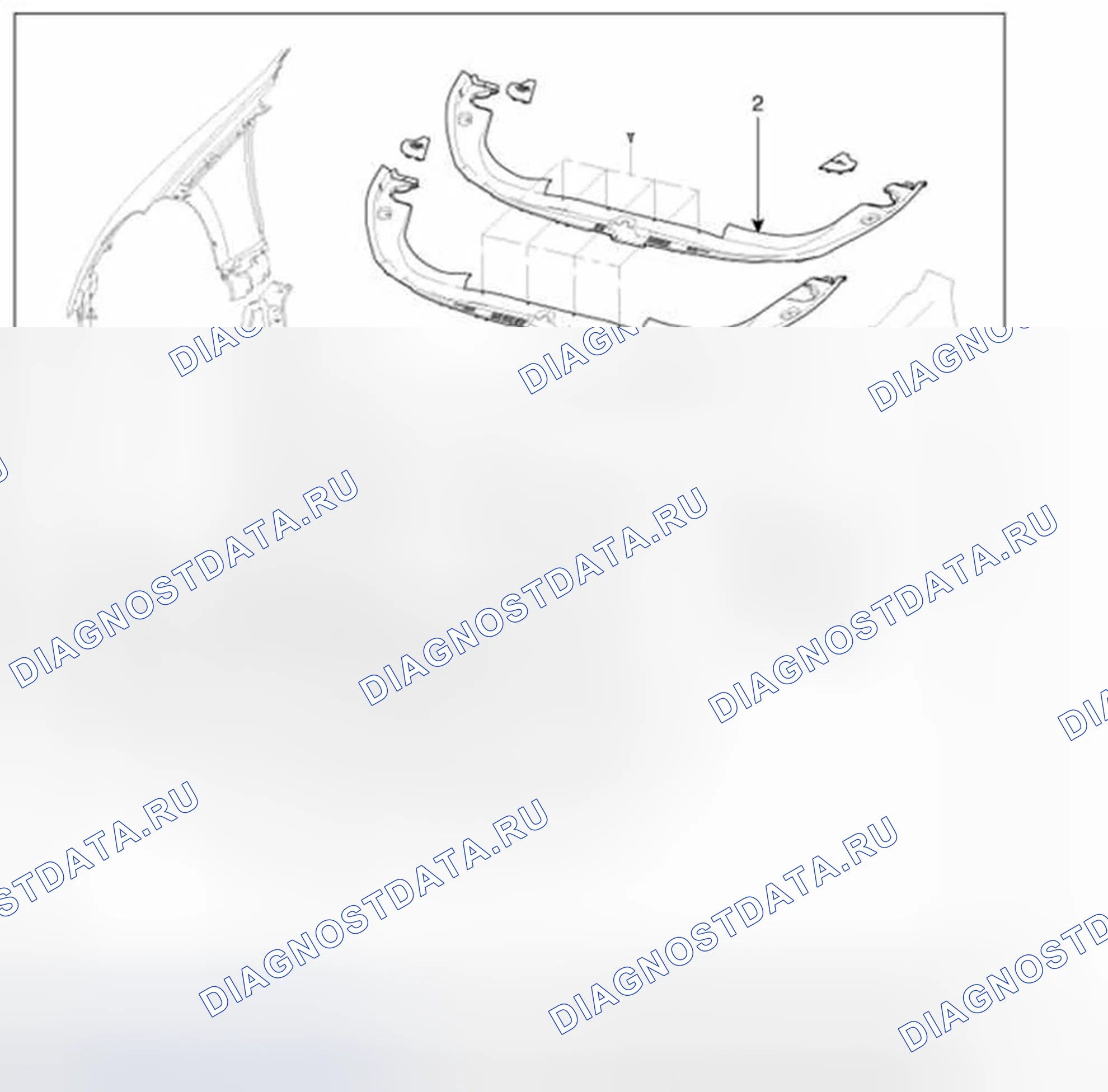 Рис. 1: Компоненты. Hyundai Equus II
