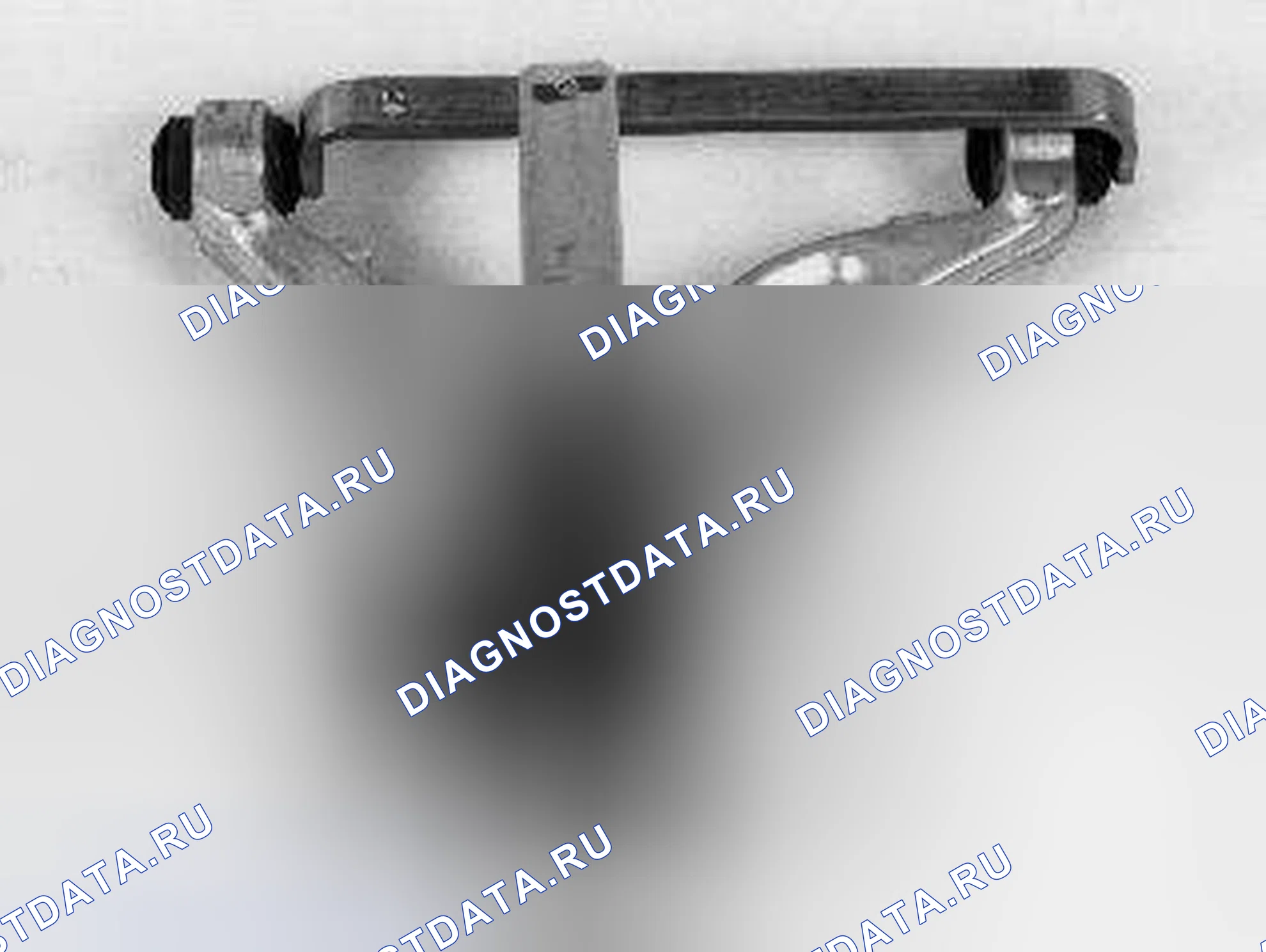 Рис. 22: Проверка положения втулки. Volvo C70 I