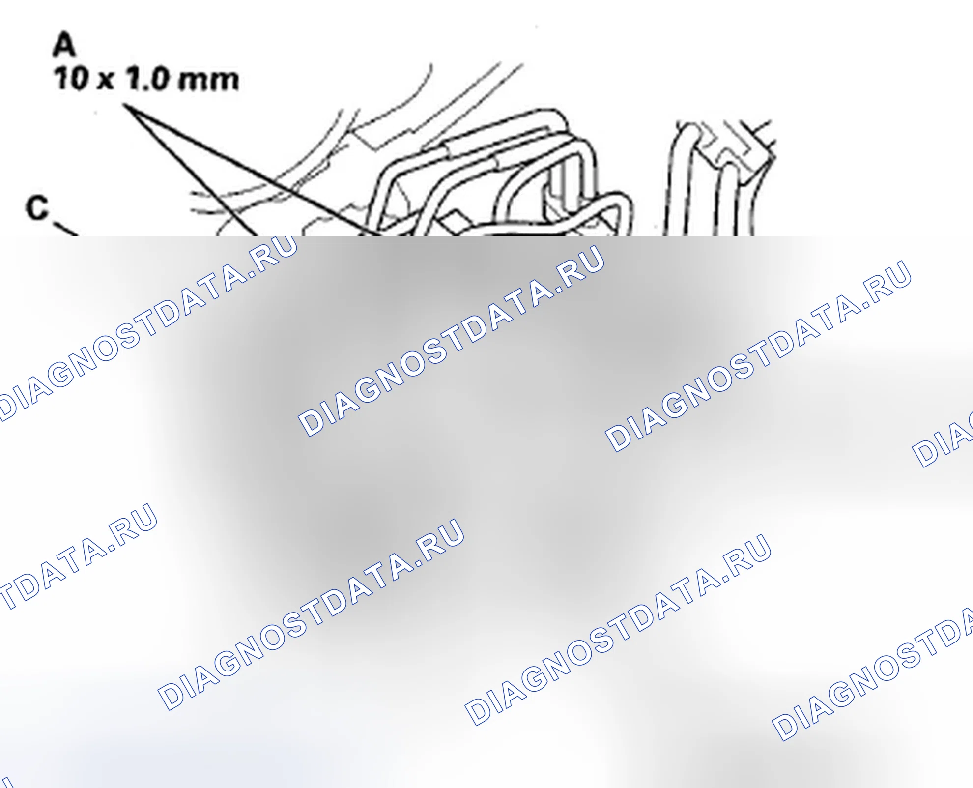 Рис. 44: Демонтаж. Acura ZDX I
