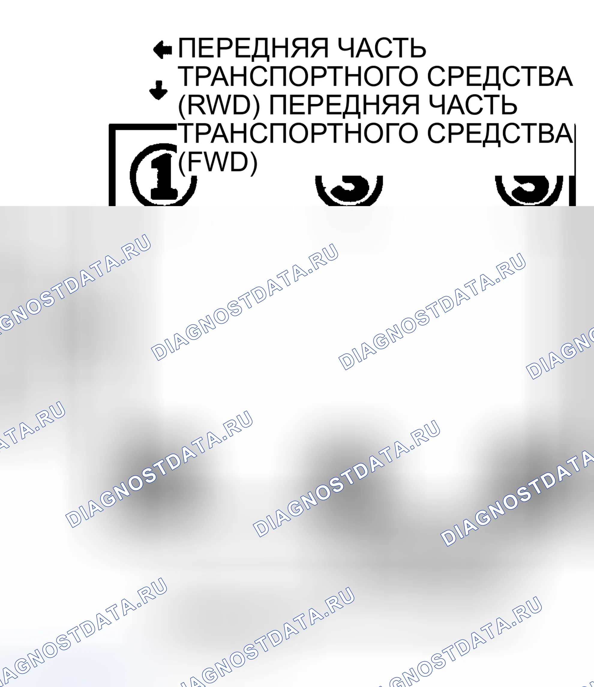 Рис. 7: порядок работы цилиндров (3.1L - VIN T - Все остальные; 3.4L - VIN X). Pontiac Sunbird III
