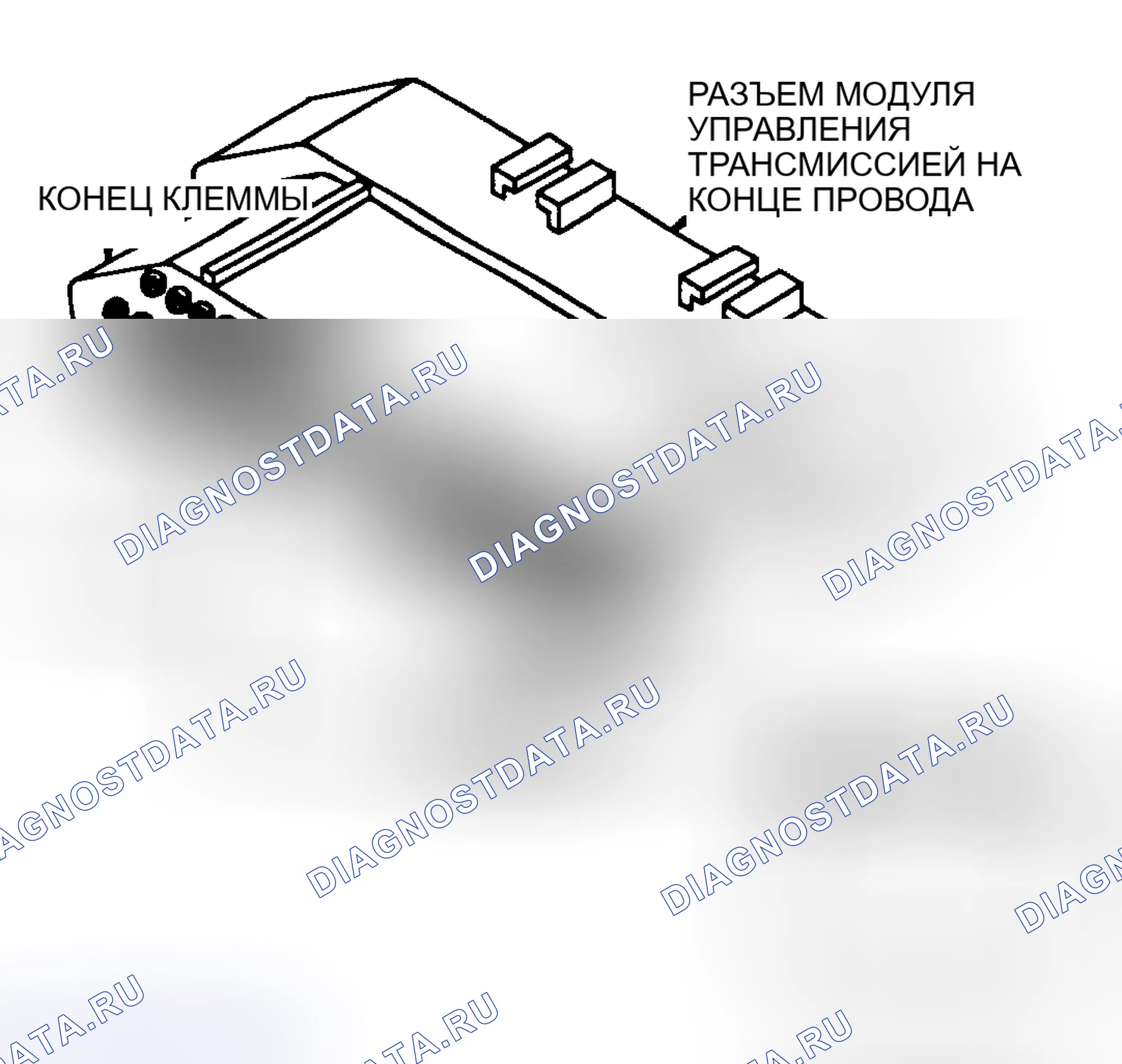 Рис. 152: Проверка источника питания 12 В. Plymouth Grand Voyager II